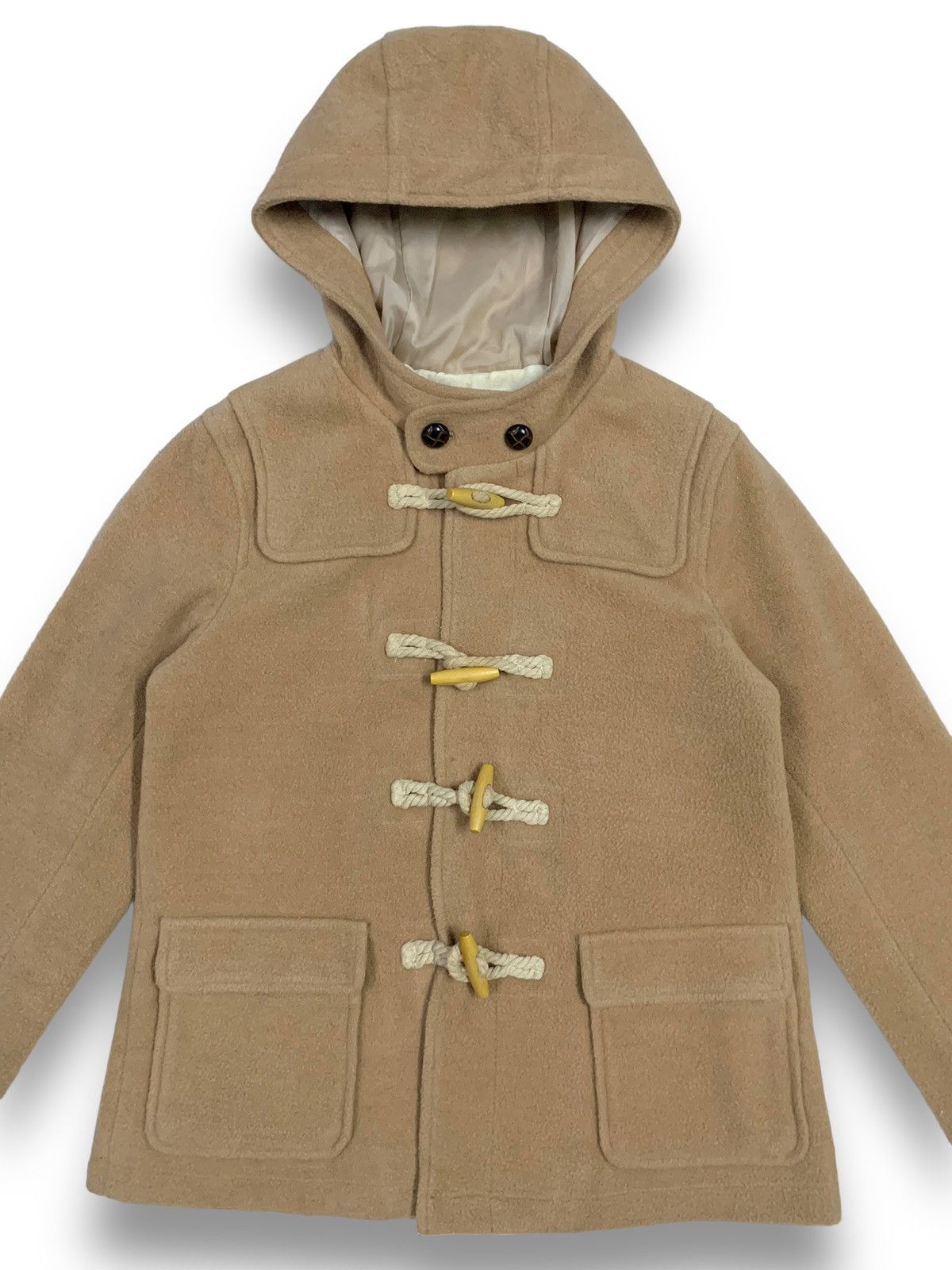 Japanese Brand Japanese Brand Majestic Legon Wool Dufflecoat Jacket Size M / US 6-8 / IT 42-44 - 4 Thumbnail