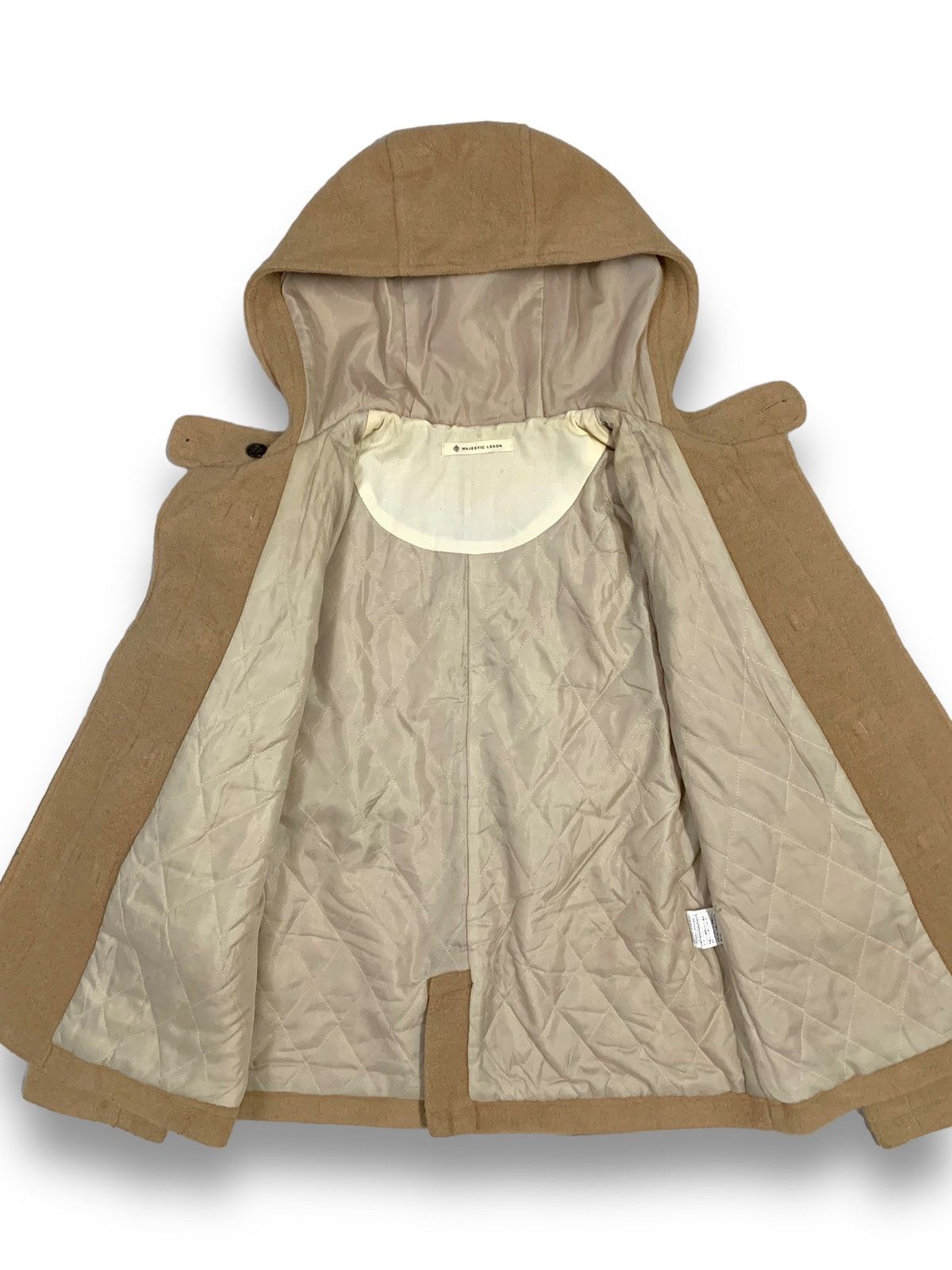 Japanese Brand Japanese Brand Majestic Legon Wool Dufflecoat Jacket Size M / US 6-8 / IT 42-44 - 3 Thumbnail