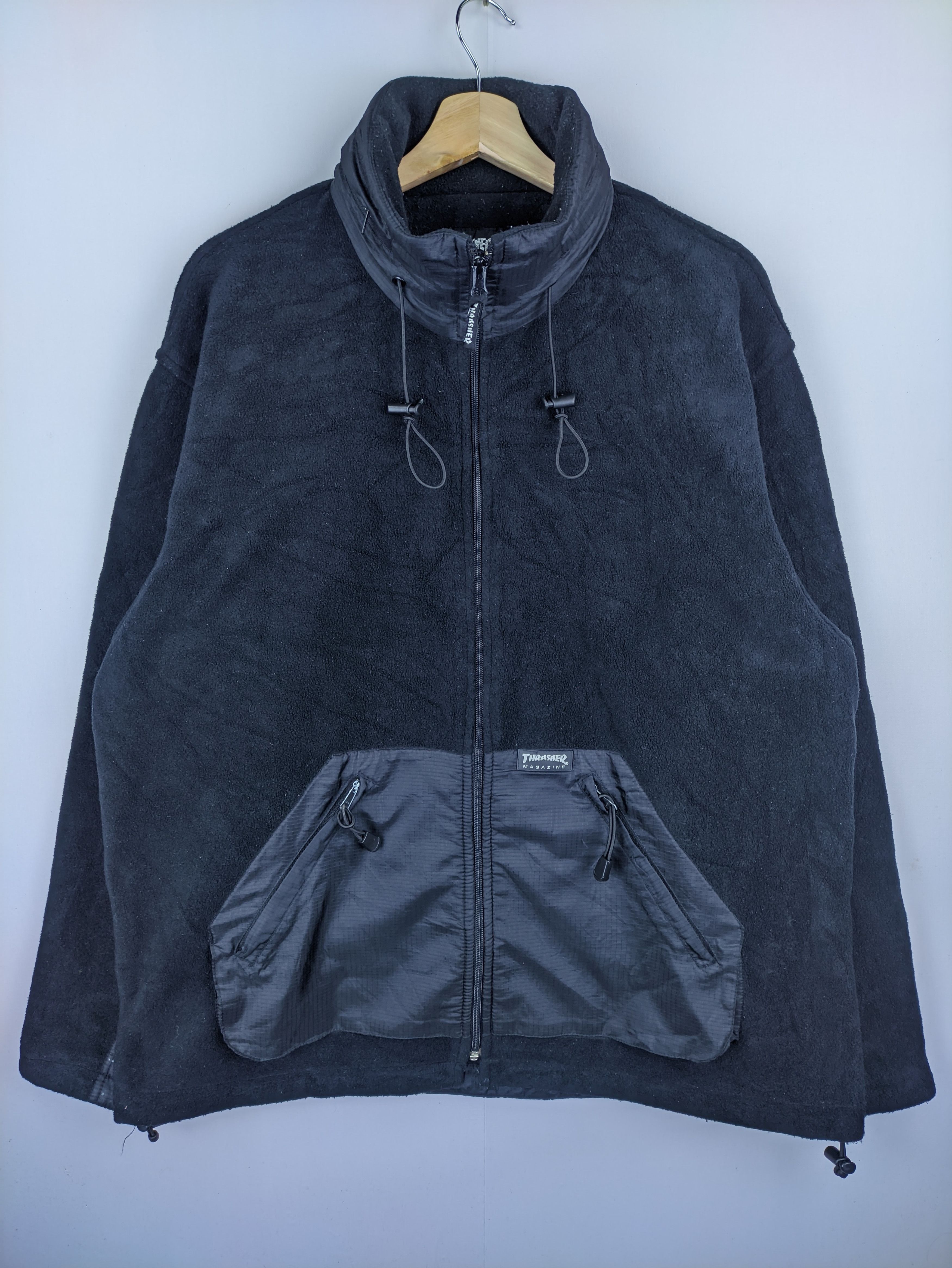 Steals🔥Vintage Fleece Jacket by Thrasher Magazine