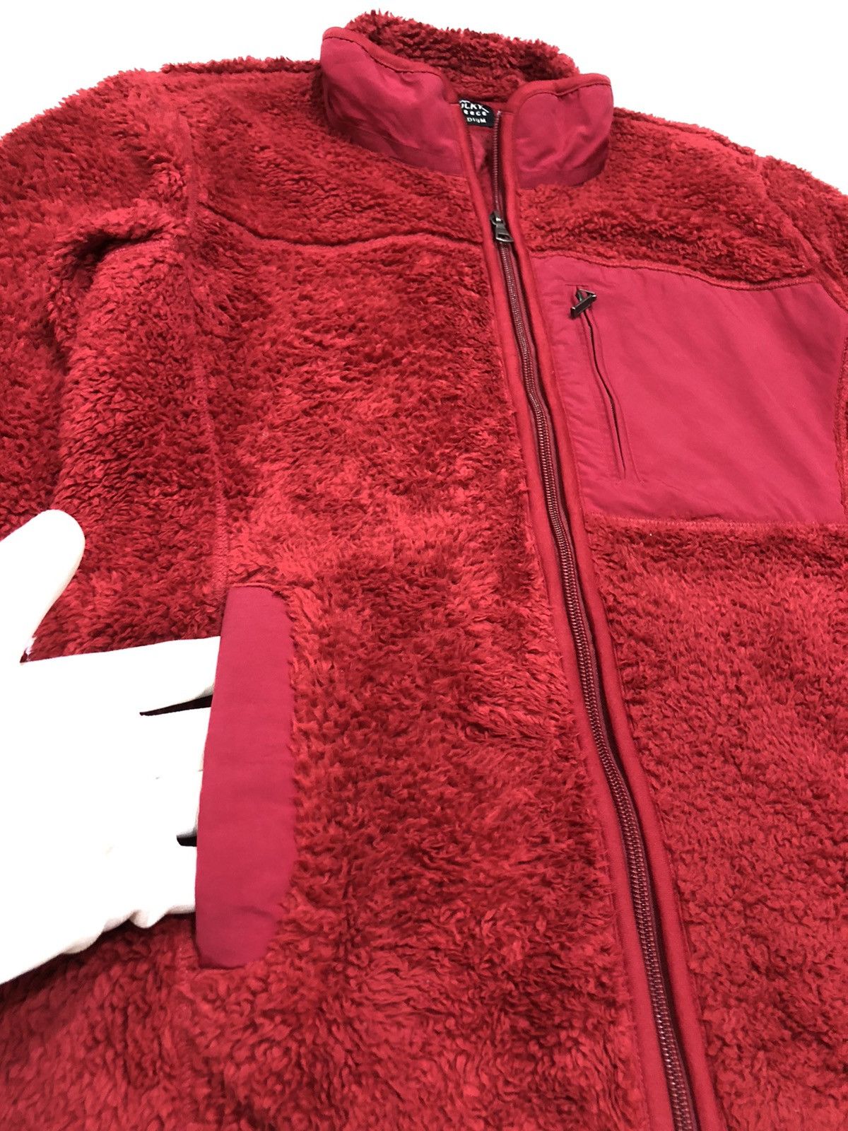 Uniqlo Uniqlo Bulky Fleece Jacket Red Size US M / EU 48-50 / 2 - 4 Thumbnail