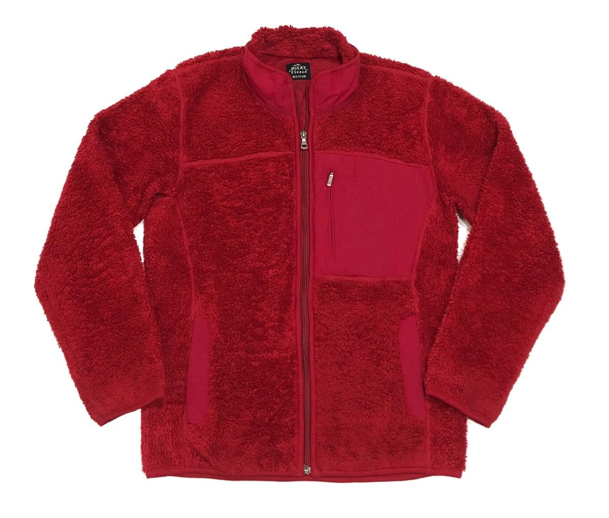 Uniqlo Uniqlo Bulky Fleece Jacket Red Size US M / EU 48-50 / 2 - 1 Thumbnail