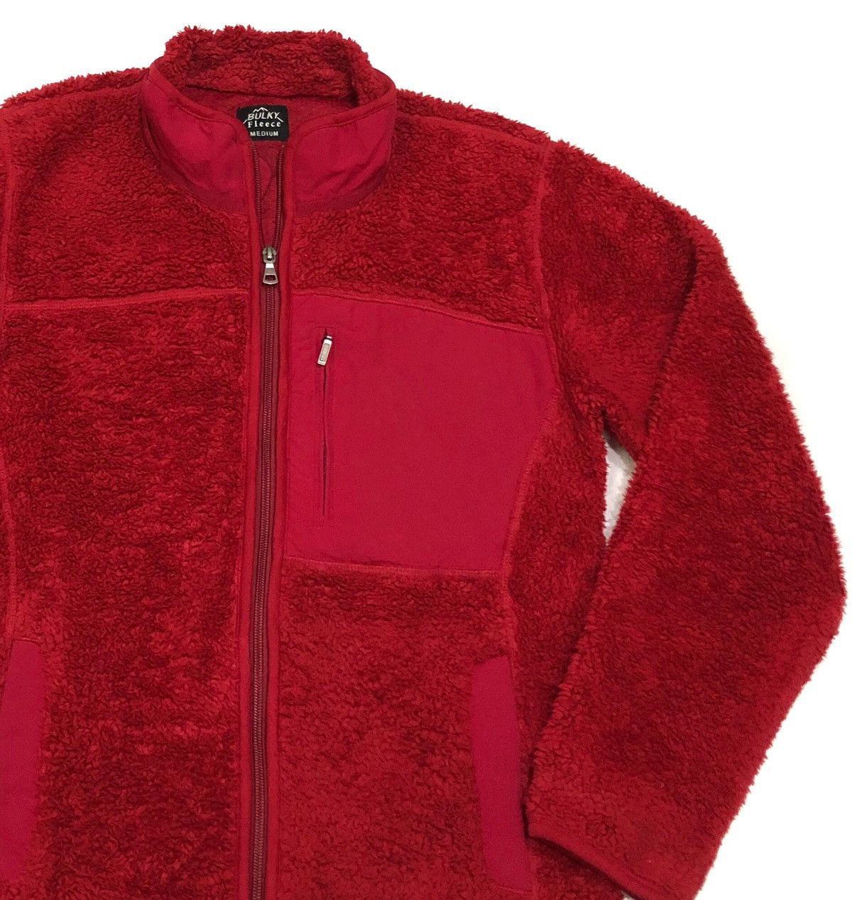 Uniqlo Uniqlo Bulky Fleece Jacket Red Size US M / EU 48-50 / 2 - 3 Thumbnail
