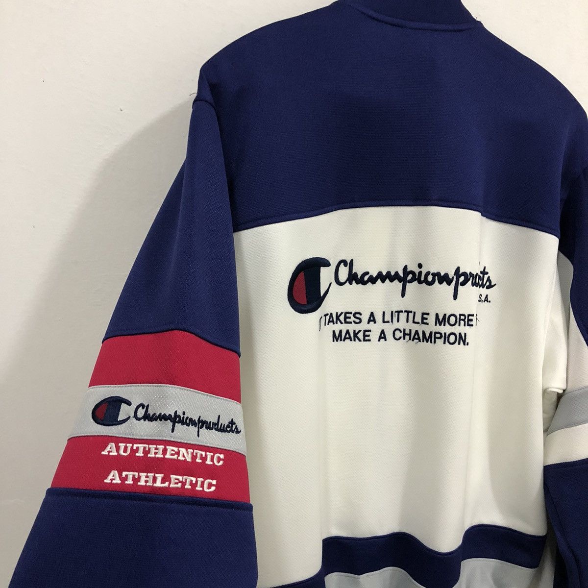 Champion Vintage Champion Jacket Big Logo Size US M / EU 48-50 / 2 - 7 Thumbnail