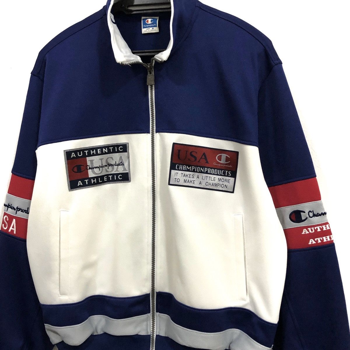 Champion Vintage Champion Jacket Big Logo Size US M / EU 48-50 / 2 - 5 Thumbnail