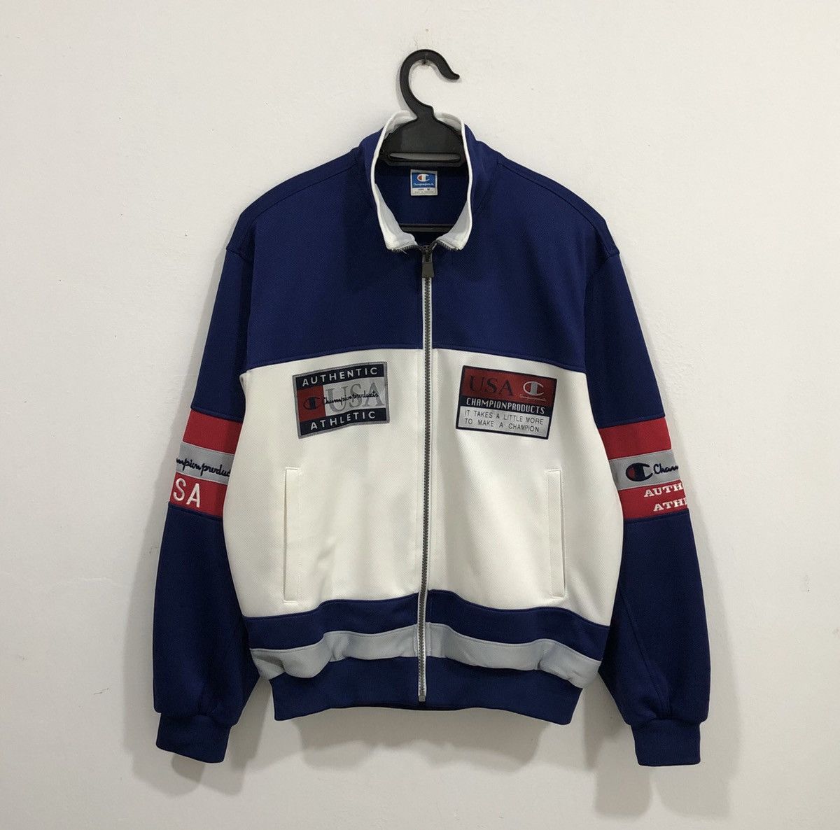 Champion Vintage Champion Jacket Big Logo Size US M / EU 48-50 / 2 - 8 Thumbnail