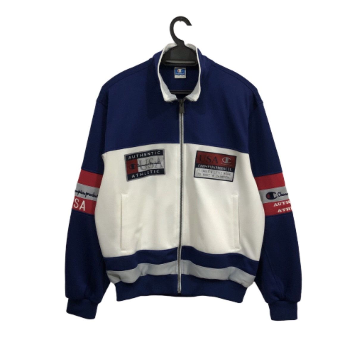 Champion Vintage Champion Jacket Big Logo Size US M / EU 48-50 / 2 - 2 Thumbnail