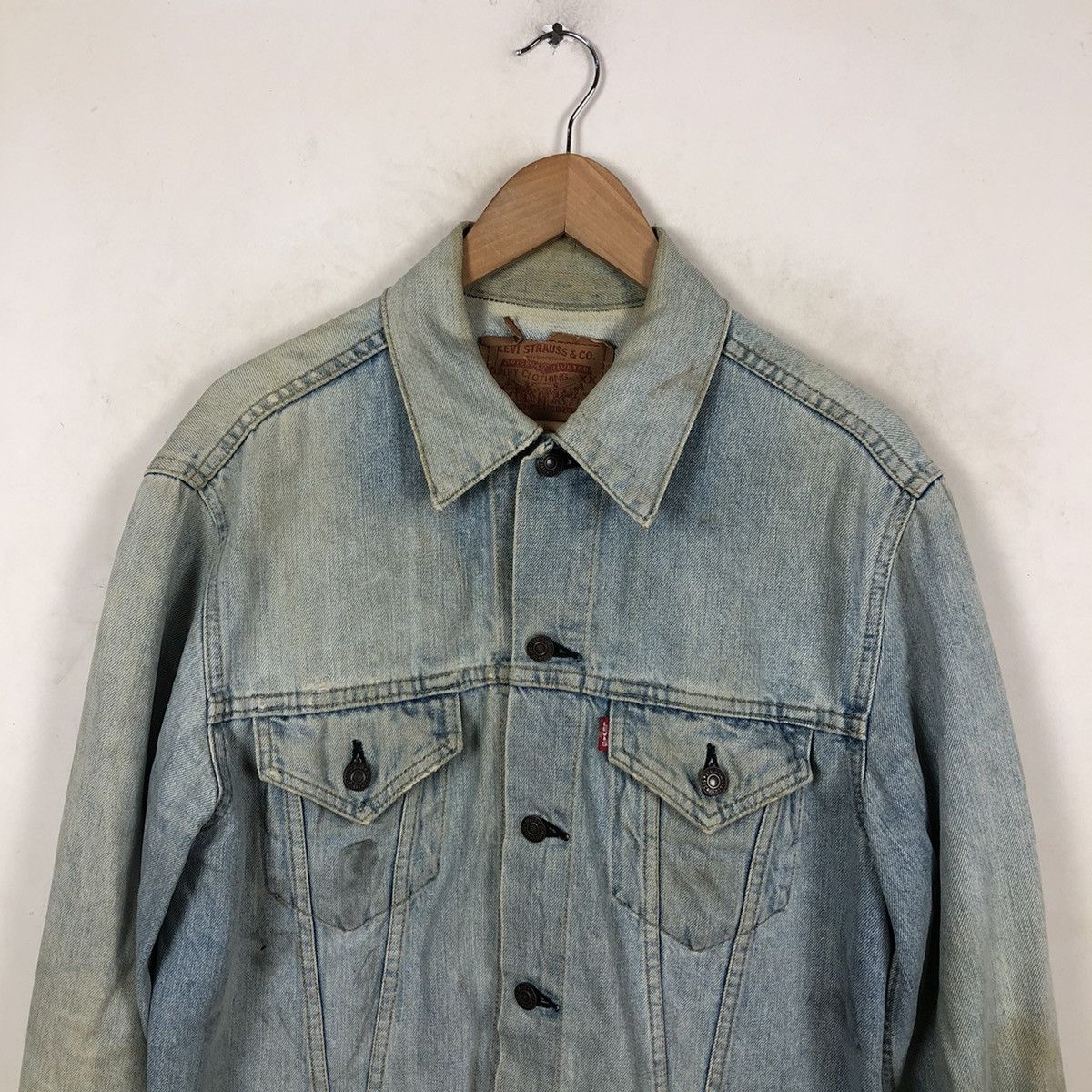 Levi's VINTAGE 90's LEVI'S BIG E DENIM JACKET Size US M / EU 48-50 / 2 - 3 Thumbnail