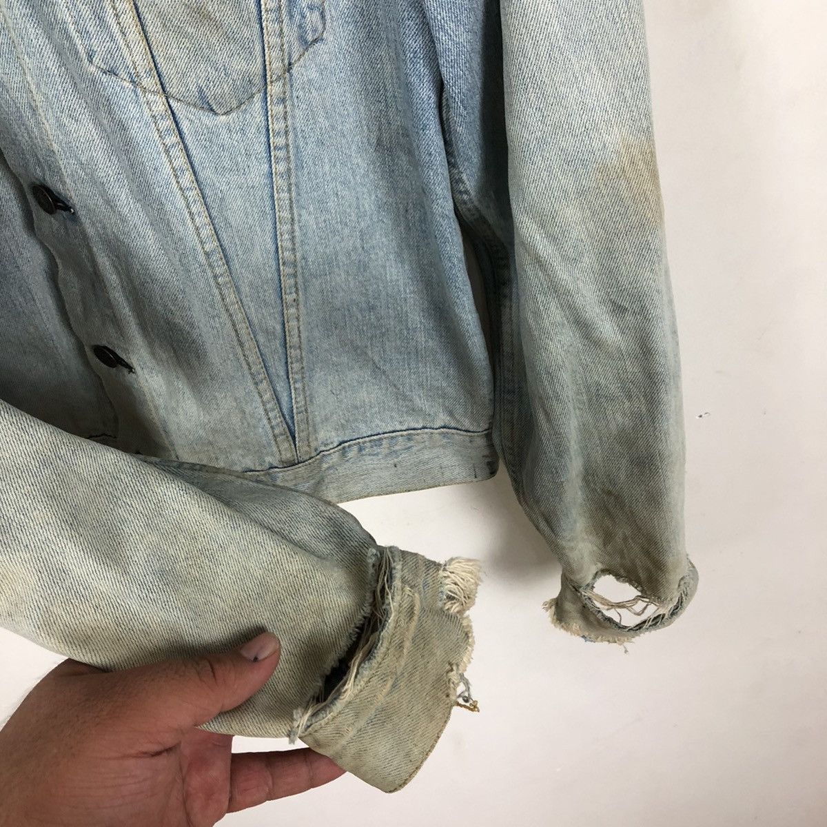 Levi's VINTAGE 90's LEVI'S BIG E DENIM JACKET Size US M / EU 48-50 / 2 - 8 Thumbnail