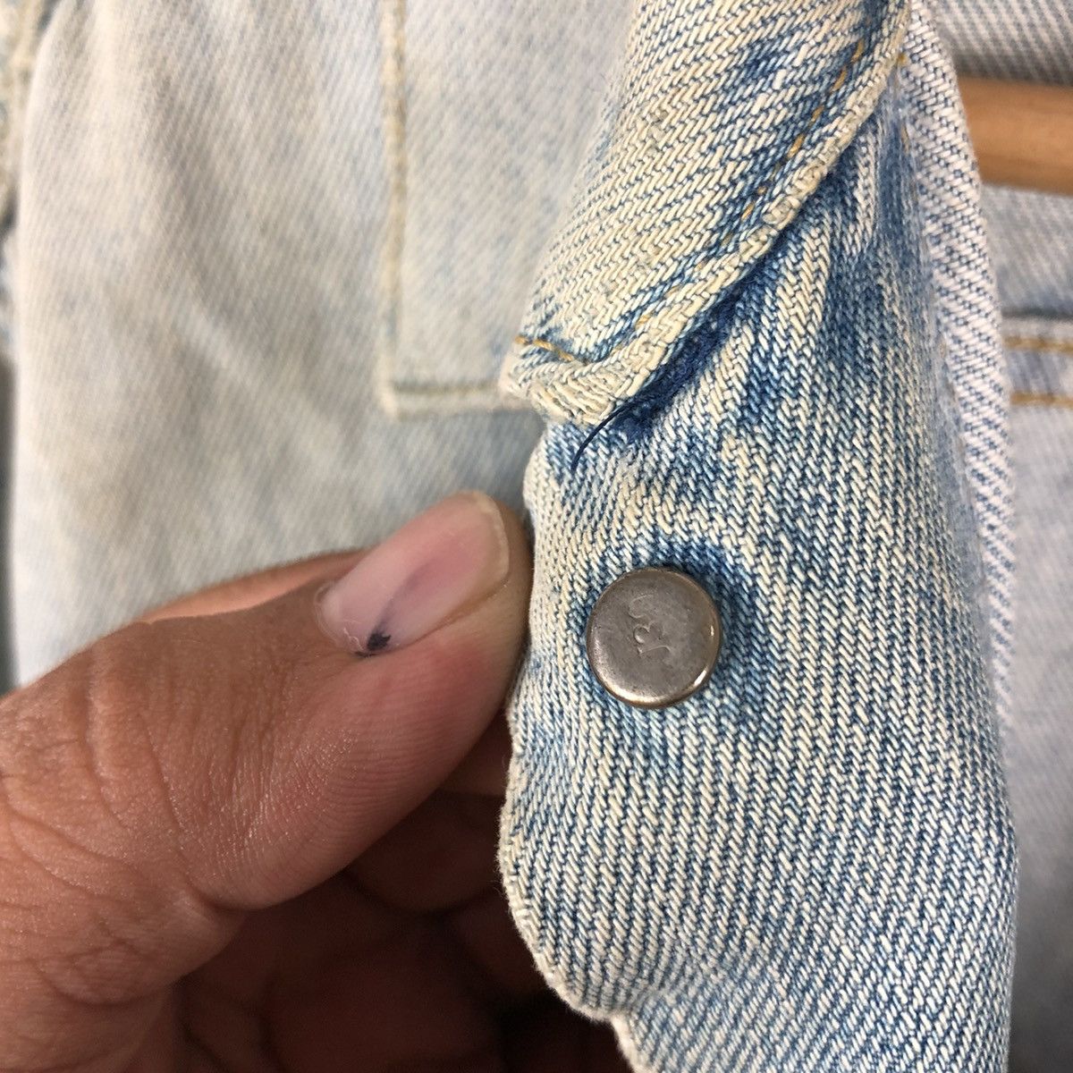 Levi's VINTAGE 90's LEVI'S BIG E DENIM JACKET Size US M / EU 48-50 / 2 - 12 Thumbnail