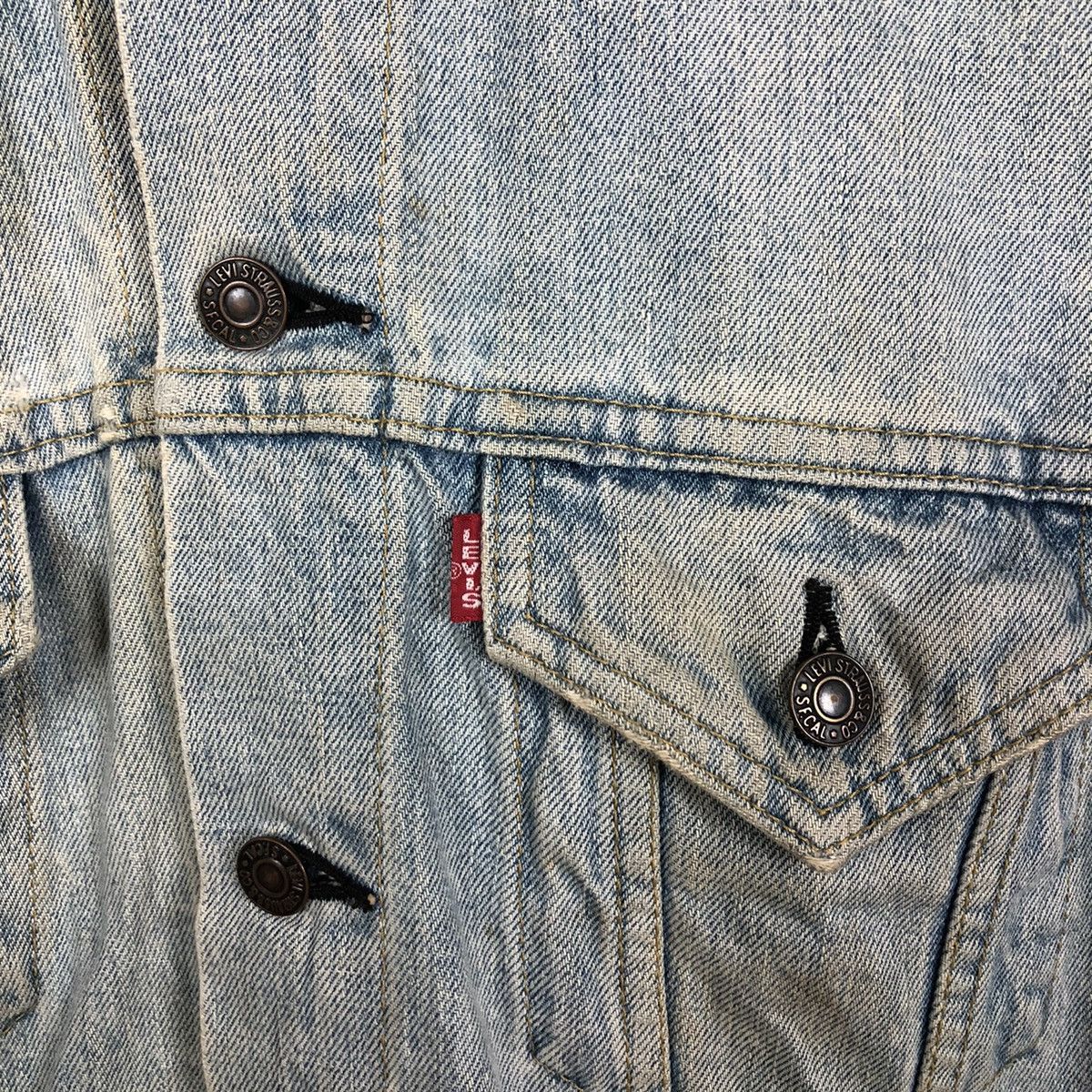 Levi's VINTAGE 90's LEVI'S BIG E DENIM JACKET Size US M / EU 48-50 / 2 - 5 Thumbnail
