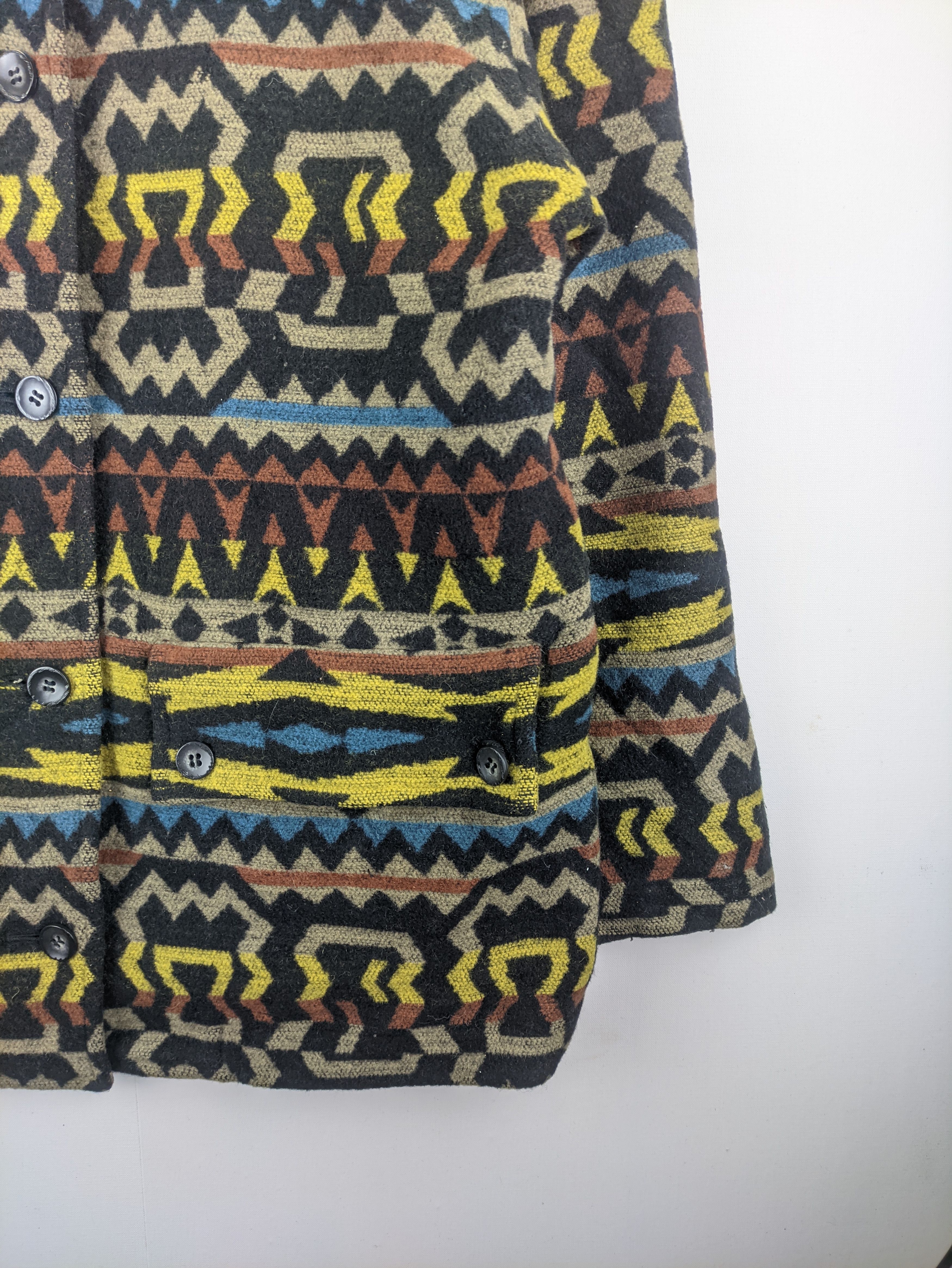 Japanese Brand Stelas🔥Vintage Coat Jacket Navajo by Simple Life Size US L / EU 52-54 / 3 - 6 Thumbnail