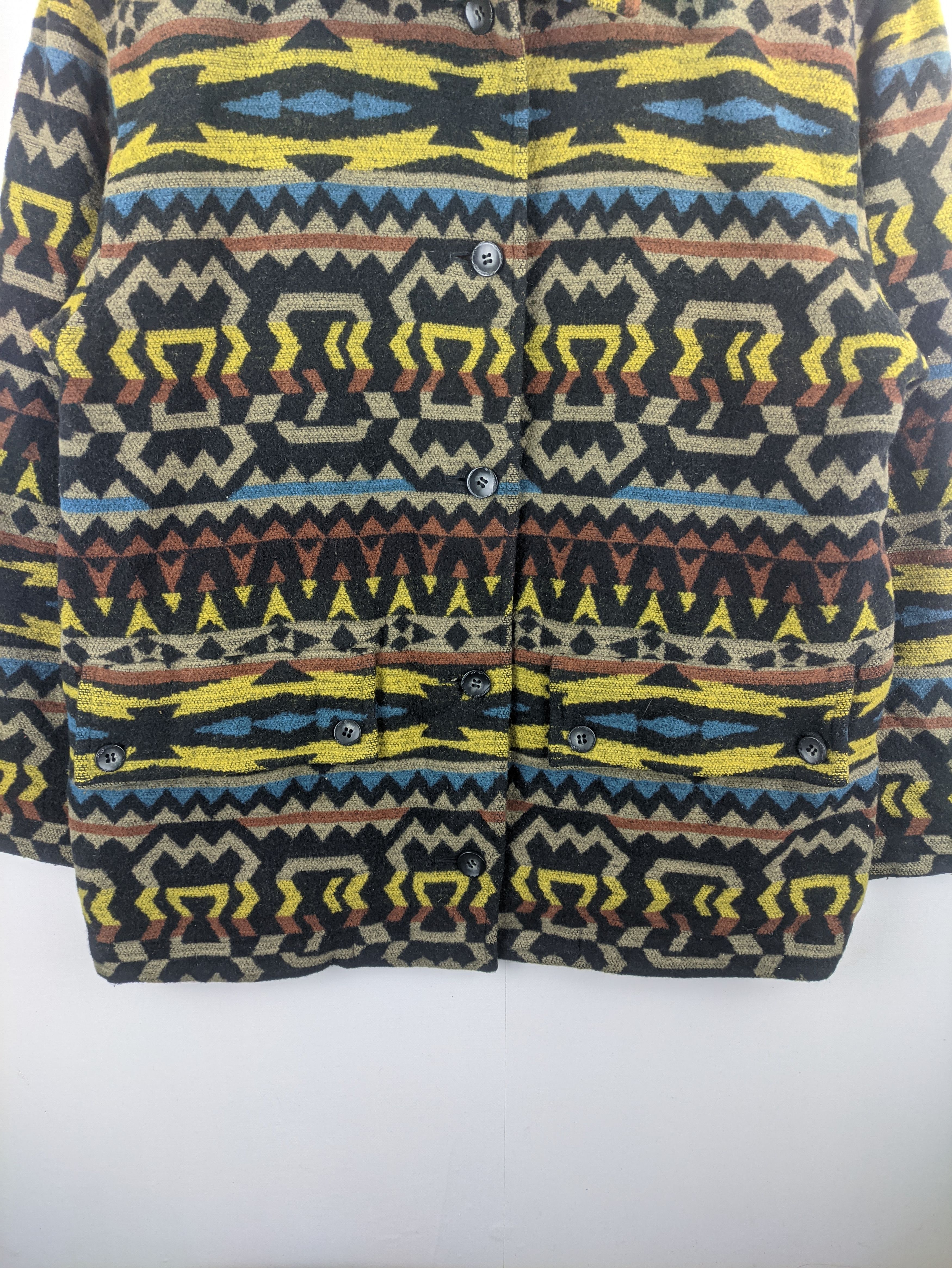 Japanese Brand Stelas🔥Vintage Coat Jacket Navajo by Simple Life Size US L / EU 52-54 / 3 - 9 Thumbnail