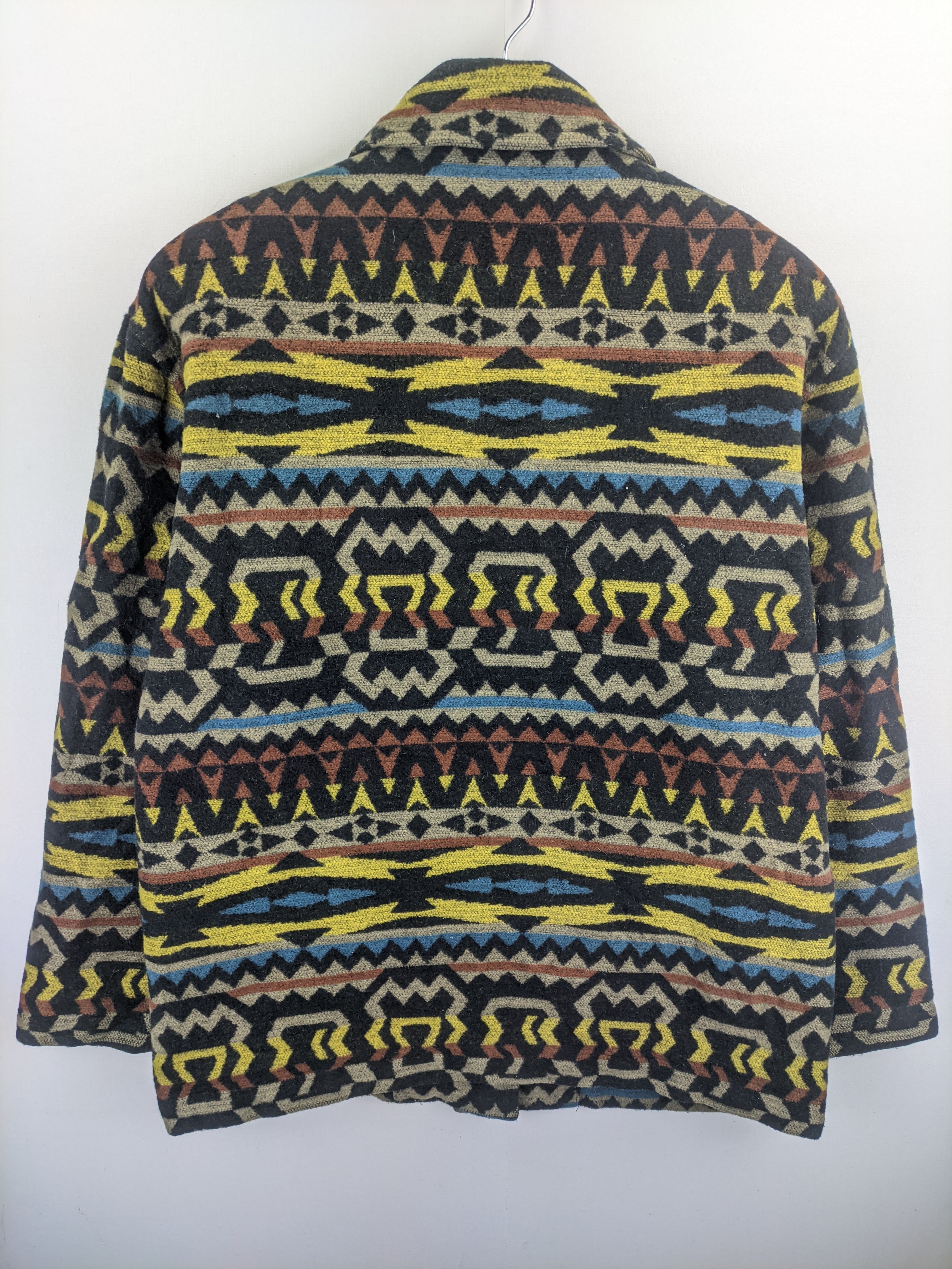 Japanese Brand Stelas🔥Vintage Coat Jacket Navajo by Simple Life Size US L / EU 52-54 / 3 - 2 Thumbnail
