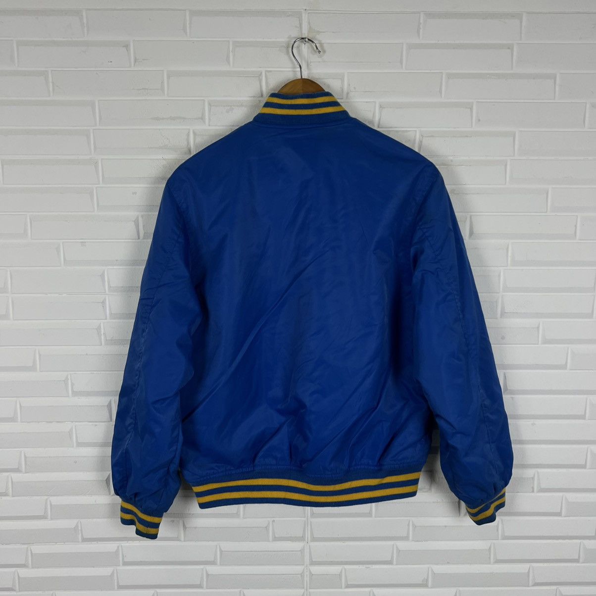 Vintage VINTAGE VARSITY JACKET MAC BETH BIG LOGO Size US M / EU 48-50 / 2 - 6 Thumbnail