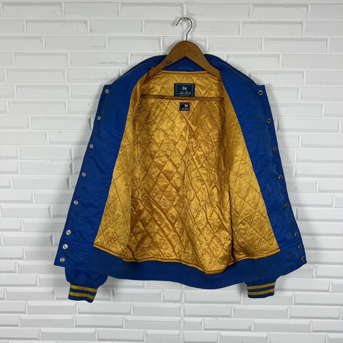 Vintage VINTAGE VARSITY JACKET MAC BETH BIG LOGO Size US M / EU 48-50 / 2 - 7 Thumbnail