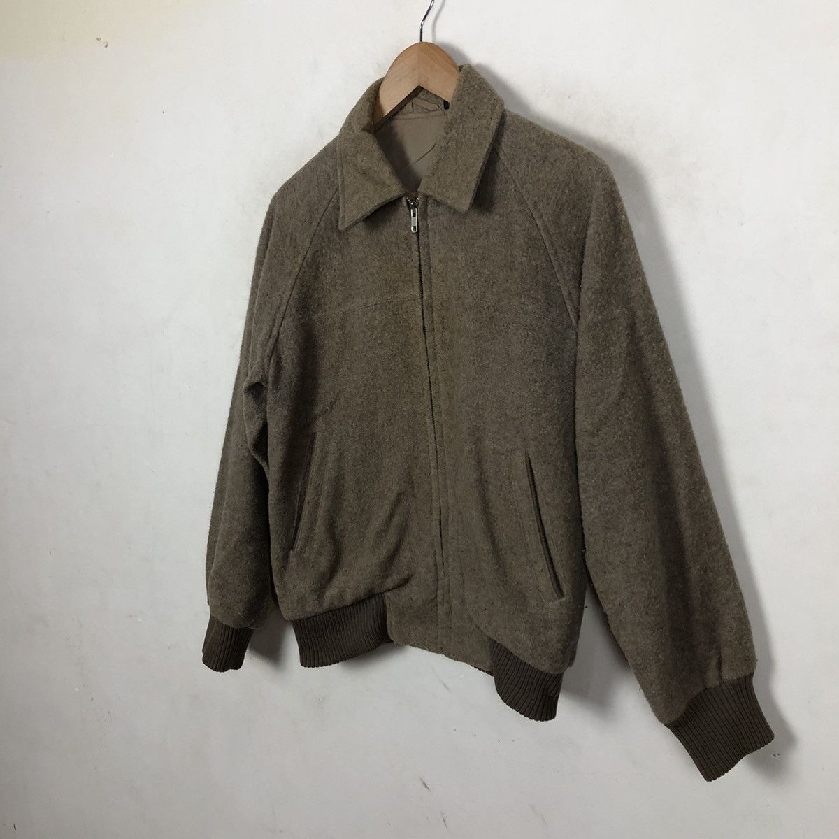 Japanese Brand VINTAGE VARSITY JACKET WOOL RARE STYLE Size US M / EU 48-50 / 2 - 2 Thumbnail