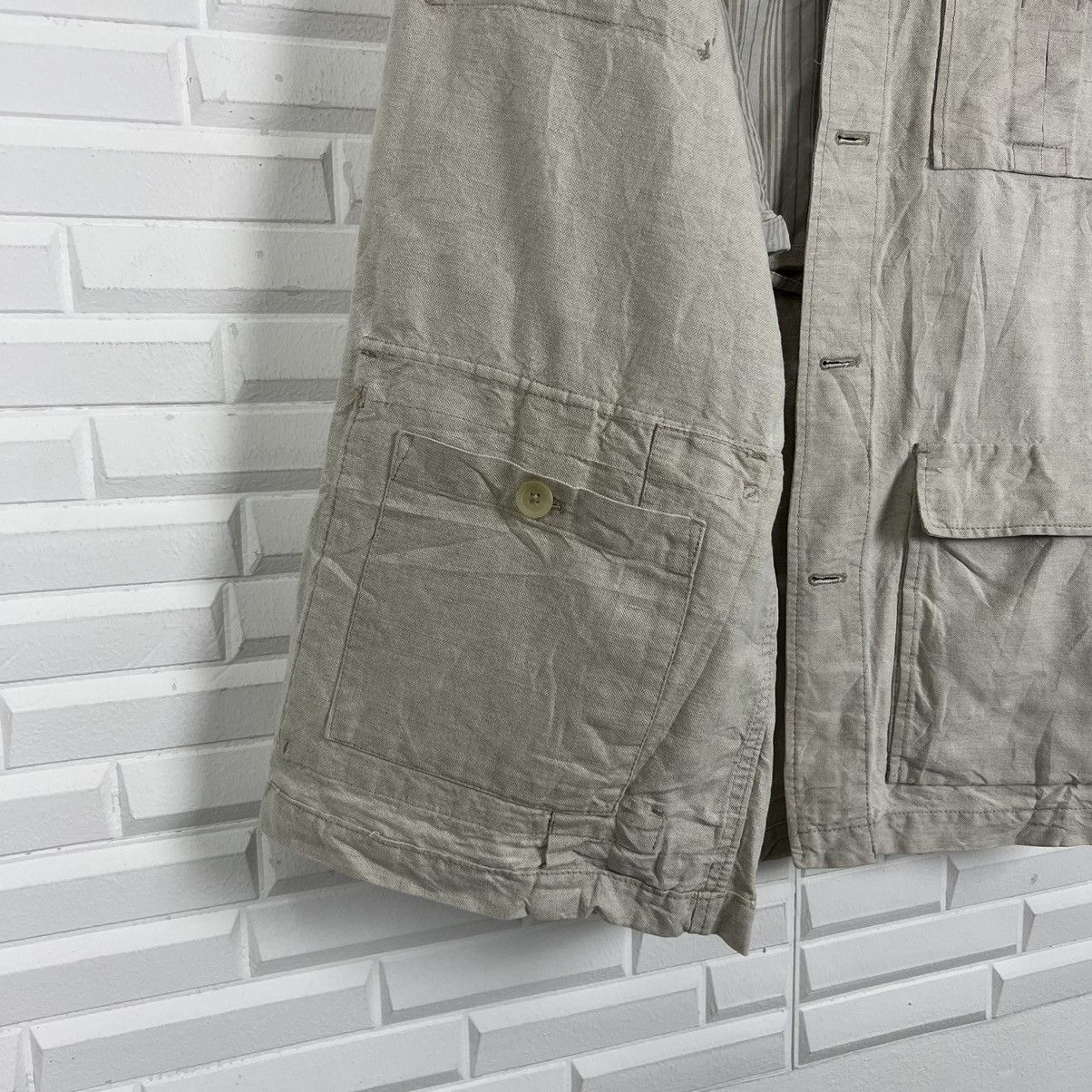 Camel × Japanese Brand SURVIVAL HIKORY CHORE JACKET CAMEL ACTIVE MULTI POCKET Size US XL / EU 56 / 4 - 10 Thumbnail
