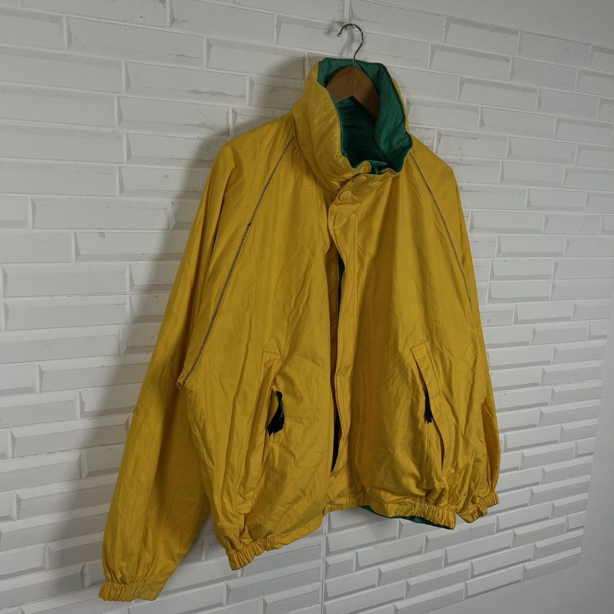 Japanese Brand VINTAGE NAUTICA REVERSIBLE BOMBERJACKET BIG LOGO RAREDESIGN Size US L / EU 52-54 / 3 - 4 Thumbnail