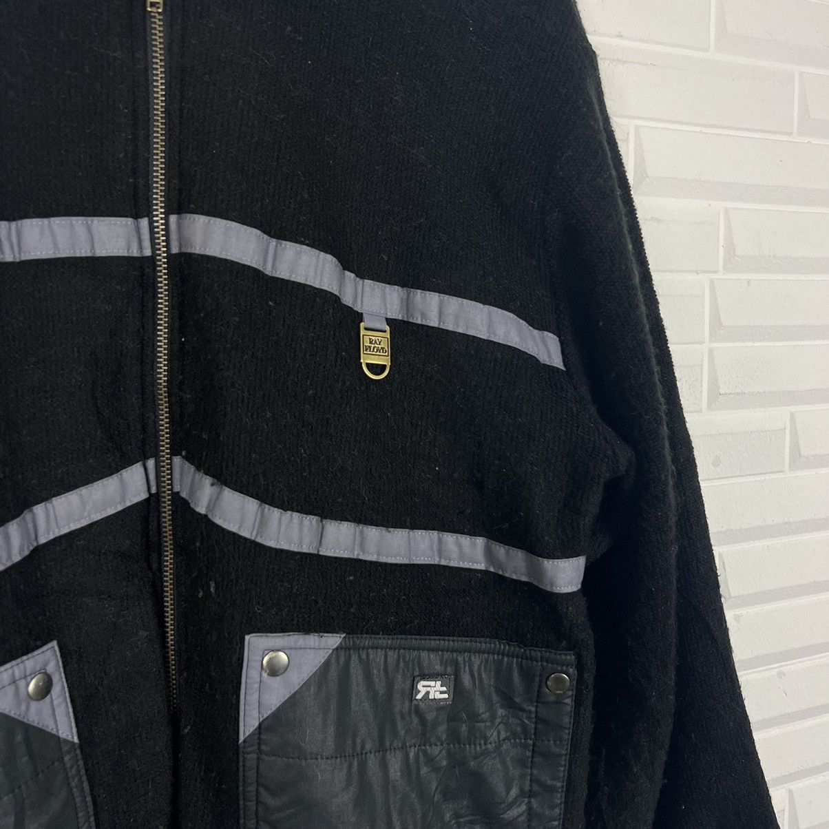 Japanese Brand RARE RAY FLOYD BOMBER STYLE JACKET INSPIRED BY RAFF SIMONS Size US L / EU 52-54 / 3 - 6 Thumbnail