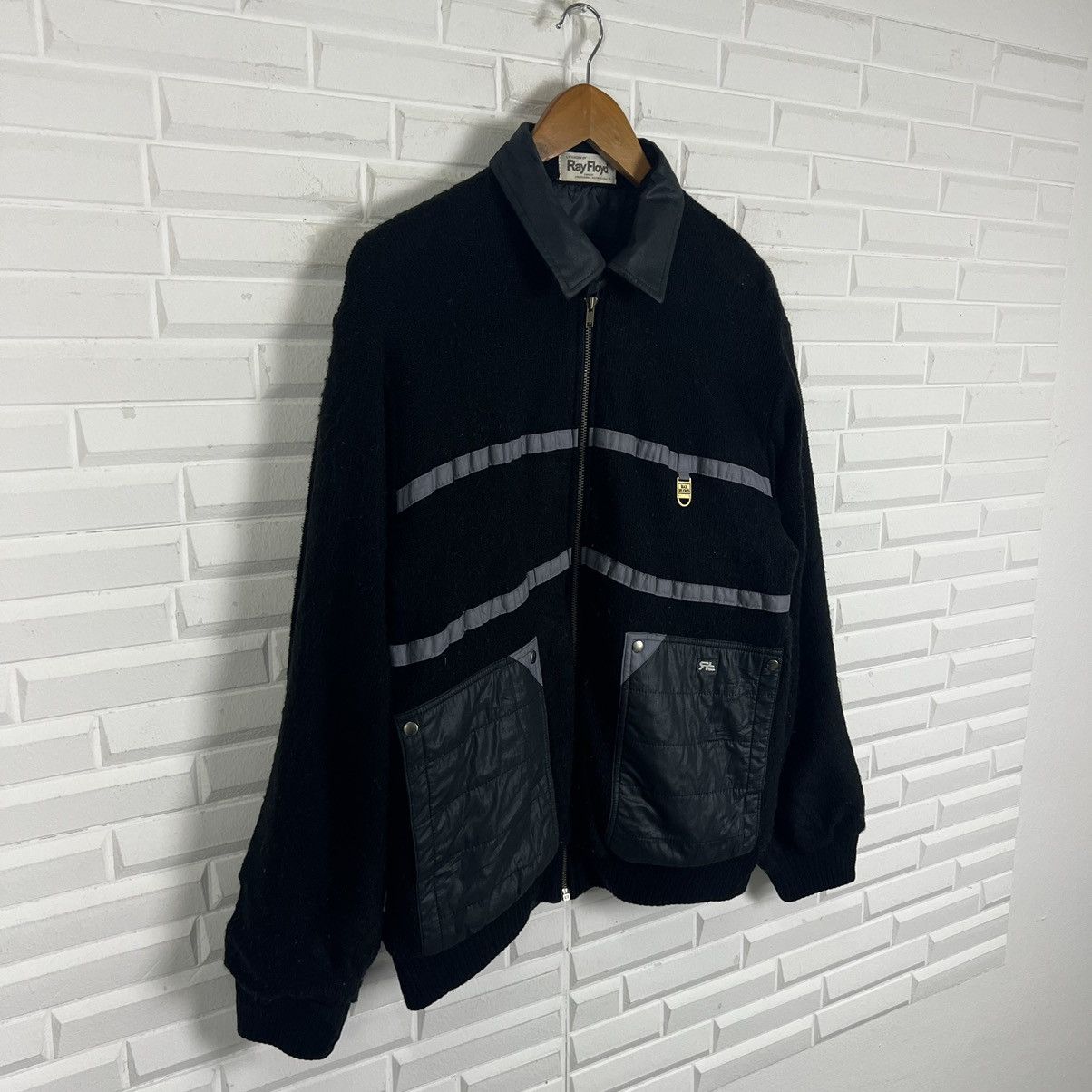 Japanese Brand RARE RAY FLOYD BOMBER STYLE JACKET INSPIRED BY RAFF SIMONS Size US L / EU 52-54 / 3 - 2 Thumbnail
