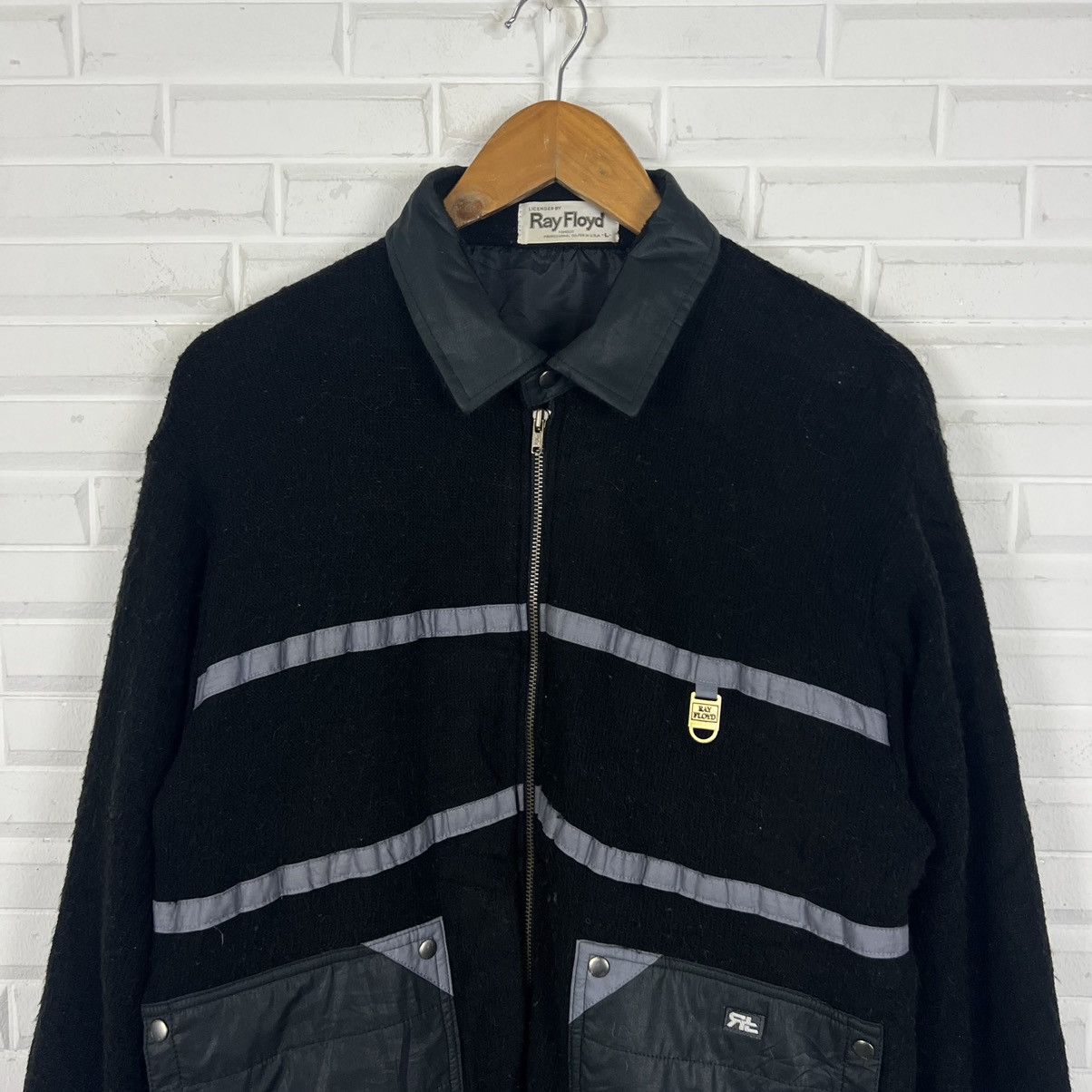 Japanese Brand RARE RAY FLOYD BOMBER STYLE JACKET INSPIRED BY RAFF SIMONS Size US L / EU 52-54 / 3 - 3 Thumbnail