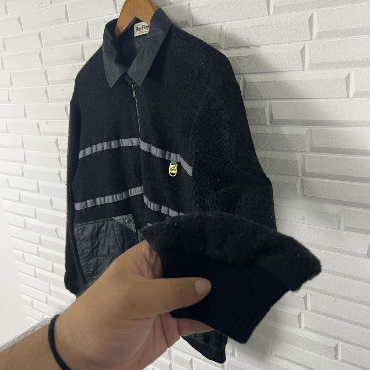 Japanese Brand RARE RAY FLOYD BOMBER STYLE JACKET INSPIRED BY RAFF SIMONS Size US L / EU 52-54 / 3 - 5 Thumbnail