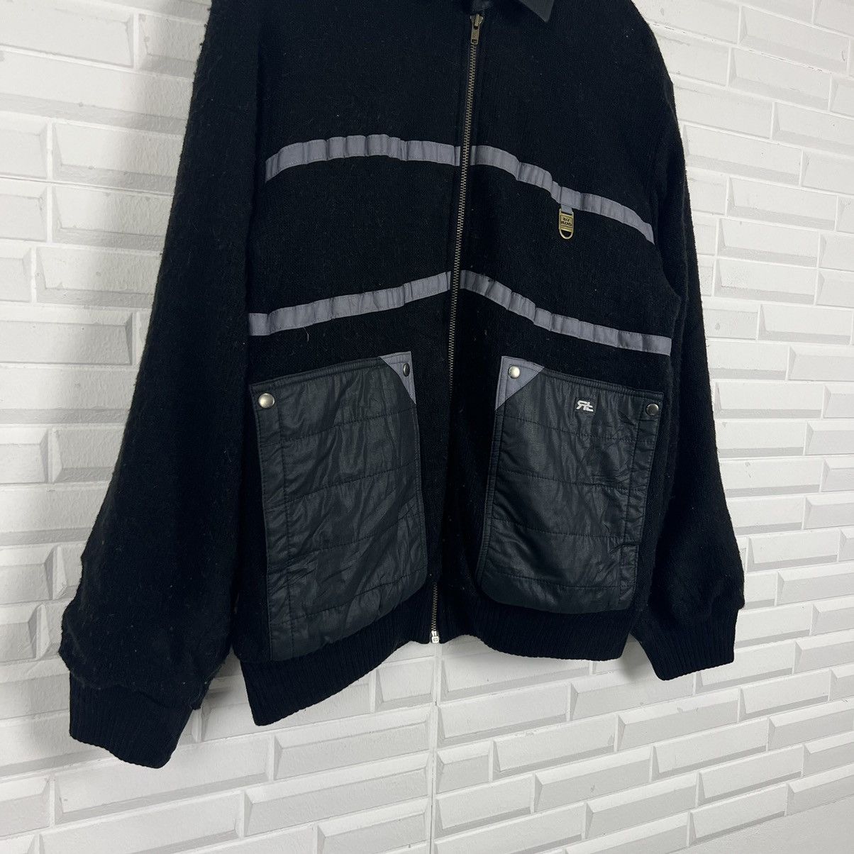 Japanese Brand RARE RAY FLOYD BOMBER STYLE JACKET INSPIRED BY RAFF SIMONS Size US L / EU 52-54 / 3 - 4 Thumbnail