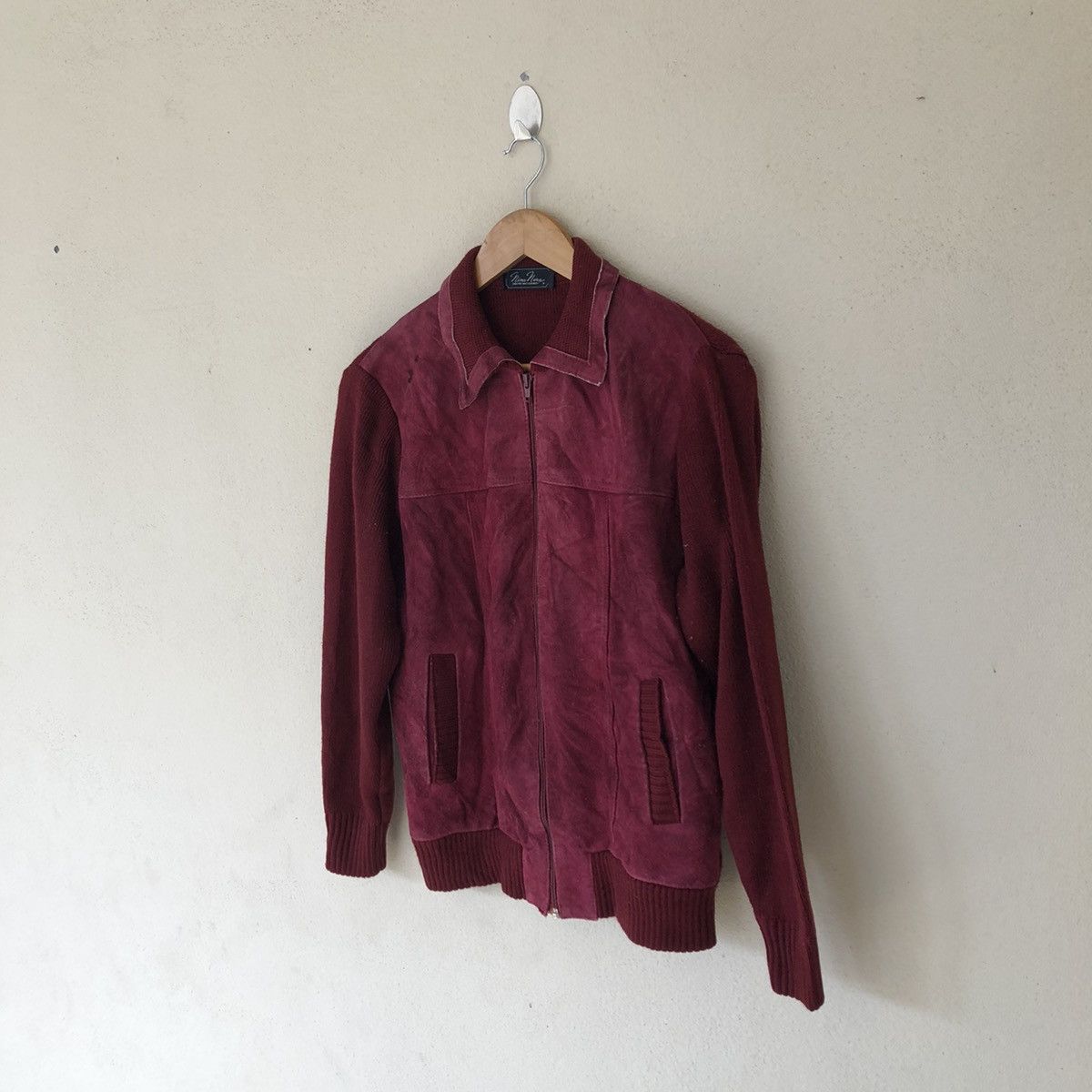 Japanese Brand × Vintage VINTAGE LEATHER JACKET JAPANESE BRAND RARE DESIGN Size US M / EU 48-50 / 2 - 2 Thumbnail