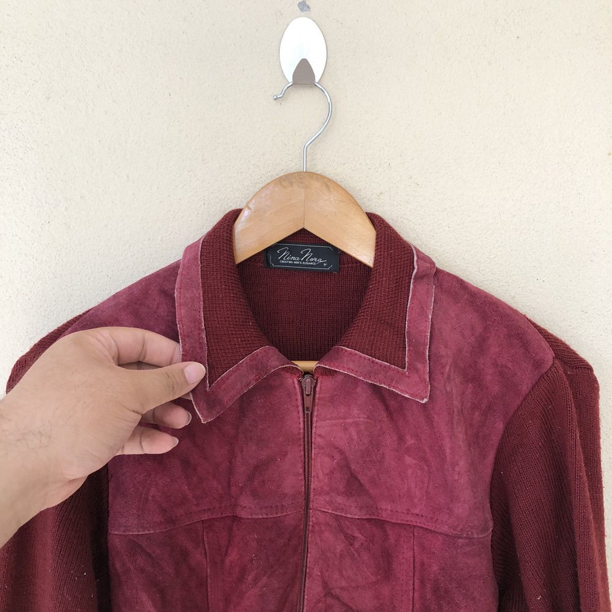 Japanese Brand × Vintage VINTAGE LEATHER JACKET JAPANESE BRAND RARE DESIGN Size US M / EU 48-50 / 2 - 5 Thumbnail