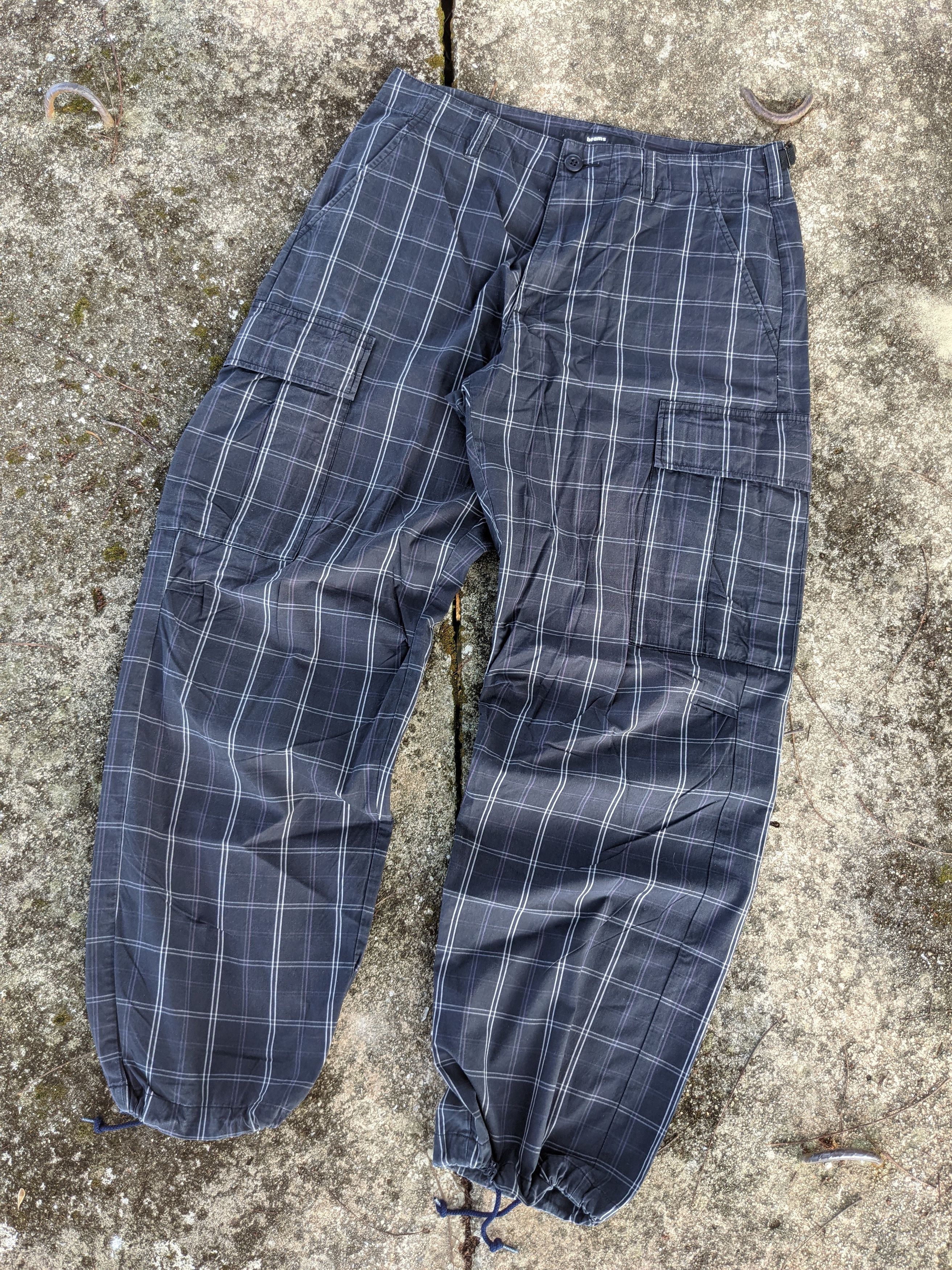 Beams Japan BEAMS parachute cargo pants Size US 30 / EU 46 - 1 Thumbnail