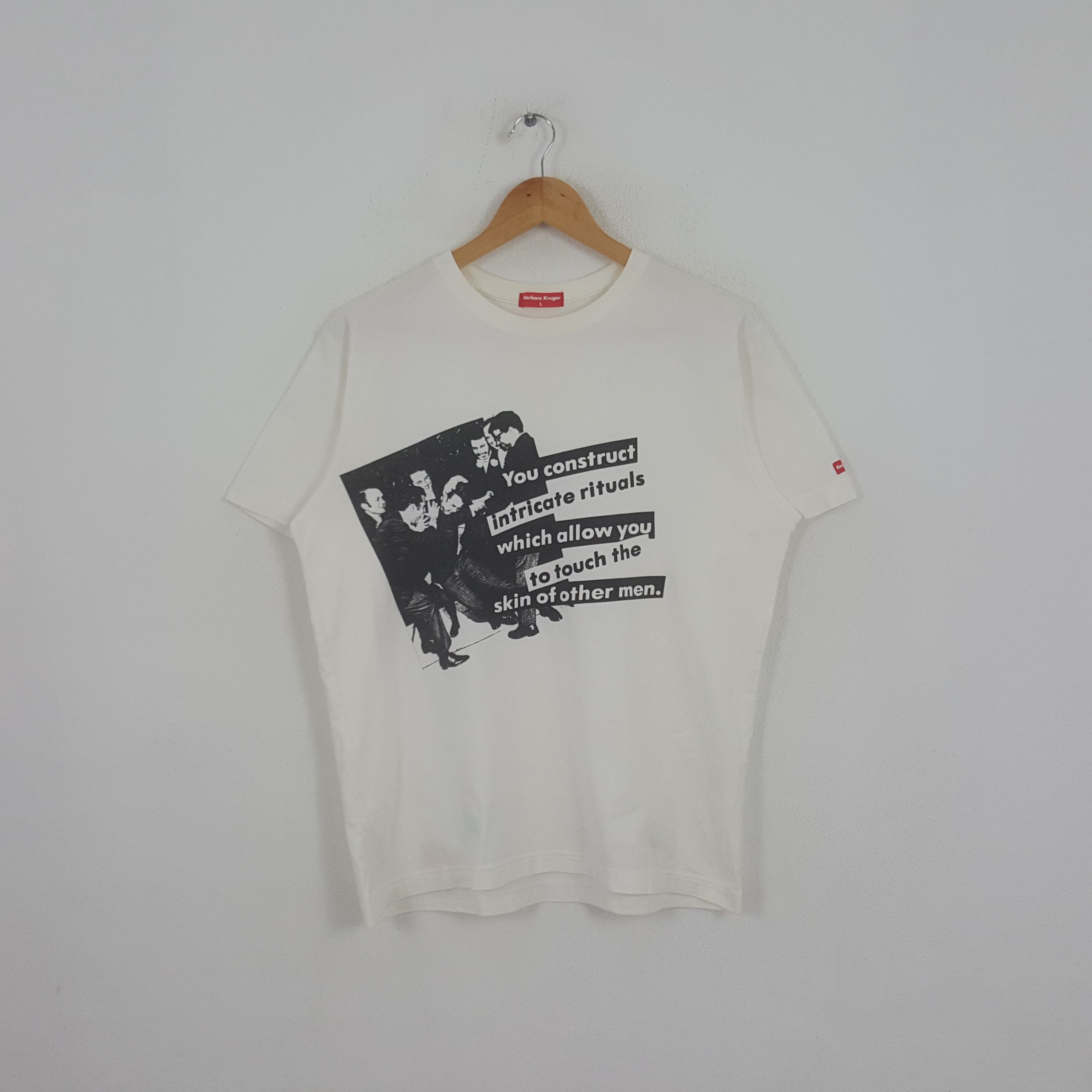 Vintage Barbar Kruger Japanese Brand Art Tshirt