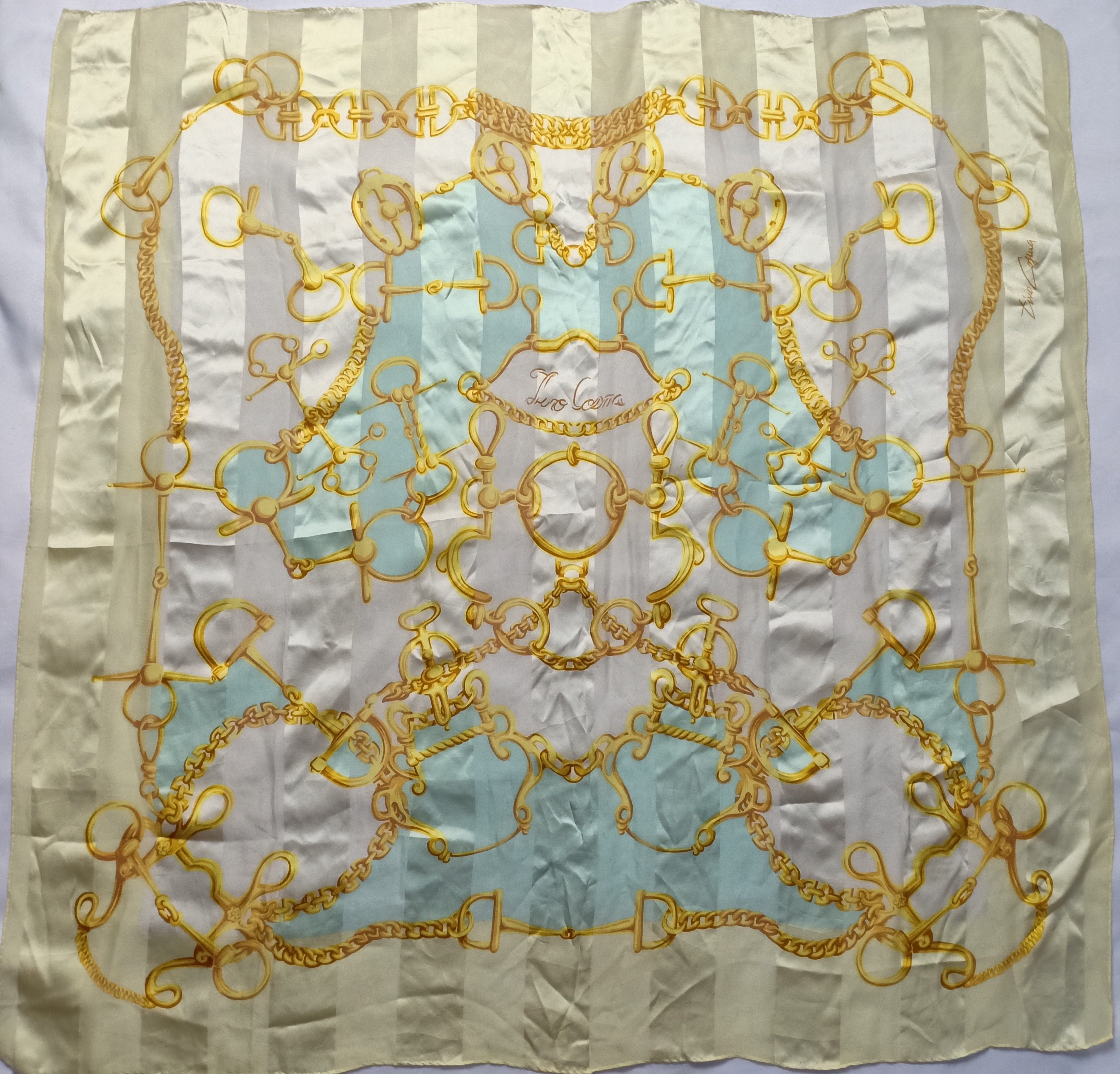 Tino Cosma scarf bandana handkerchief art design