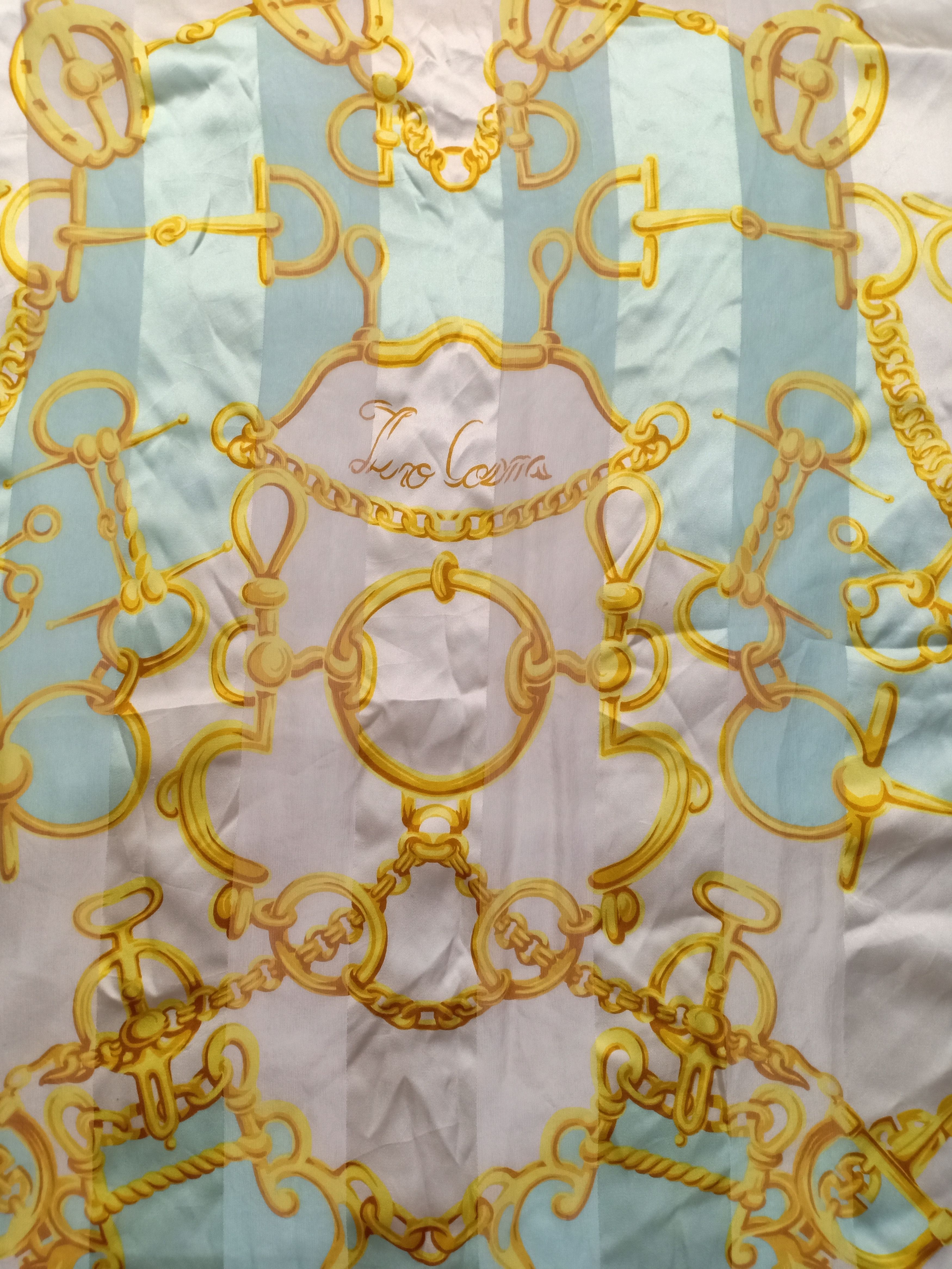 Other Tino Cosma scarf bandana handkerchief art design Size ONE SIZE - 2 Thumbnail
