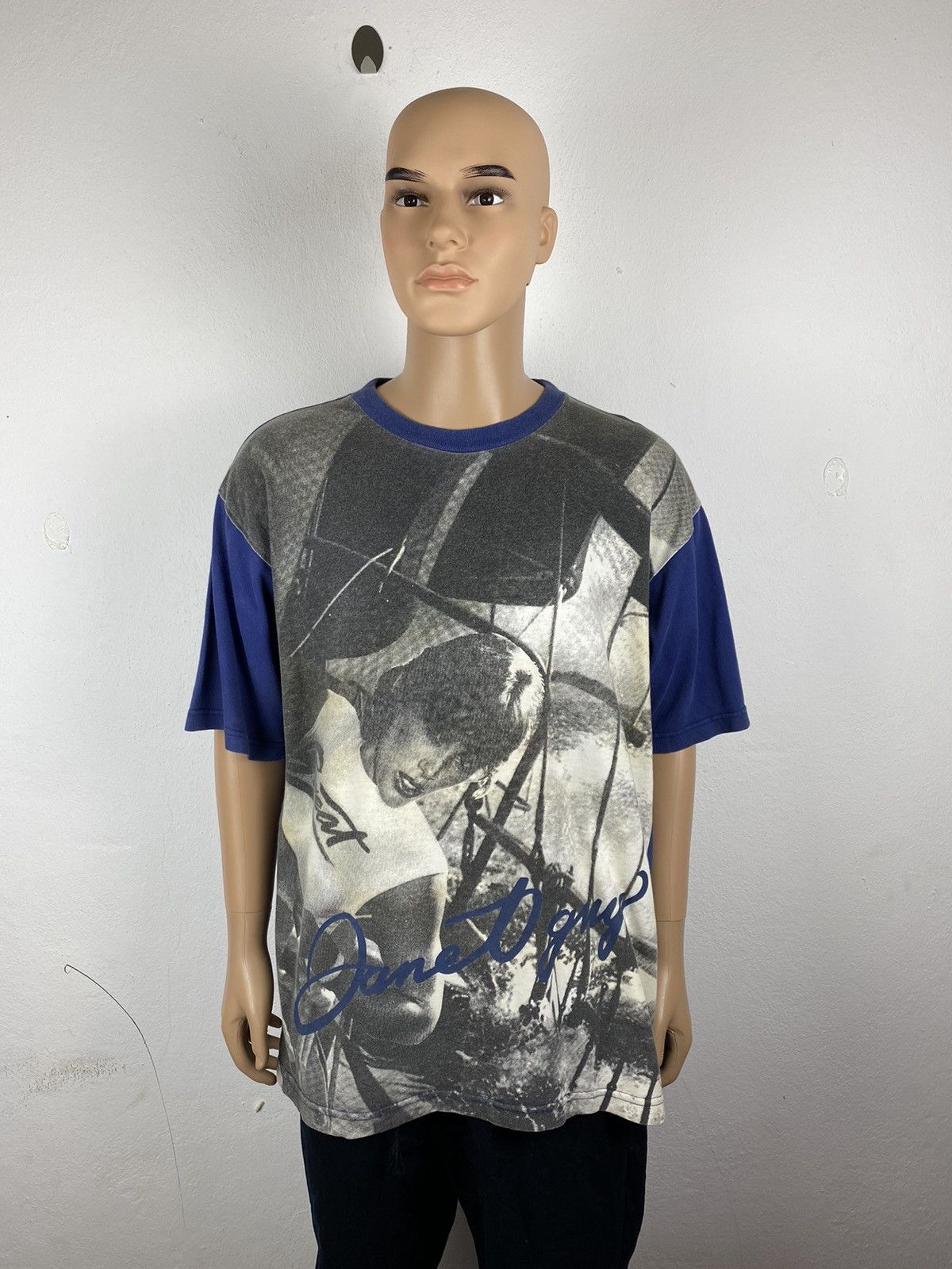 Band Tees × Vintage 🔥Janet Jackson American Singer Full Print T-Shirt Size US L / EU 52-54 / 3 - 2 Thumbnail