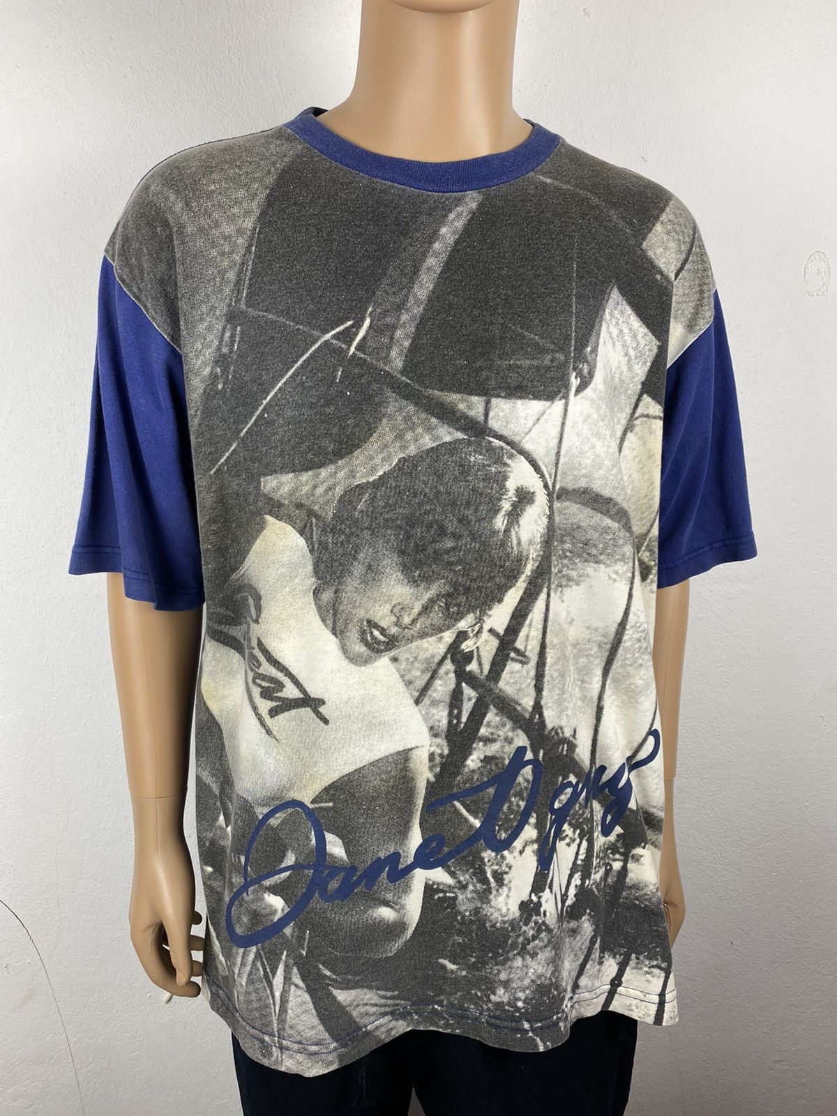 Band Tees × Vintage 🔥Janet Jackson American Singer Full Print T-Shirt Size US L / EU 52-54 / 3 - 3 Thumbnail