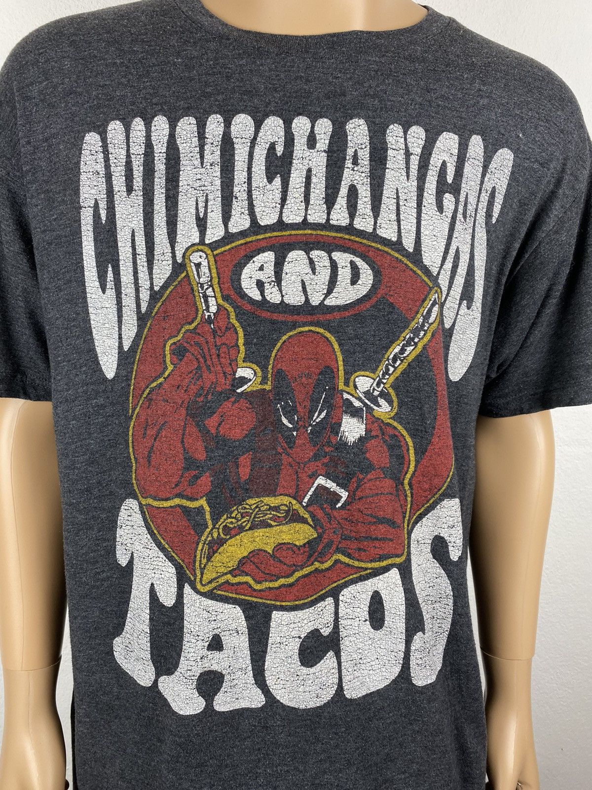 Marvel Comics Dead Pool x Marvel Super Hero T-Shirt Size US XL / EU 56 / 4 - 3 Thumbnail