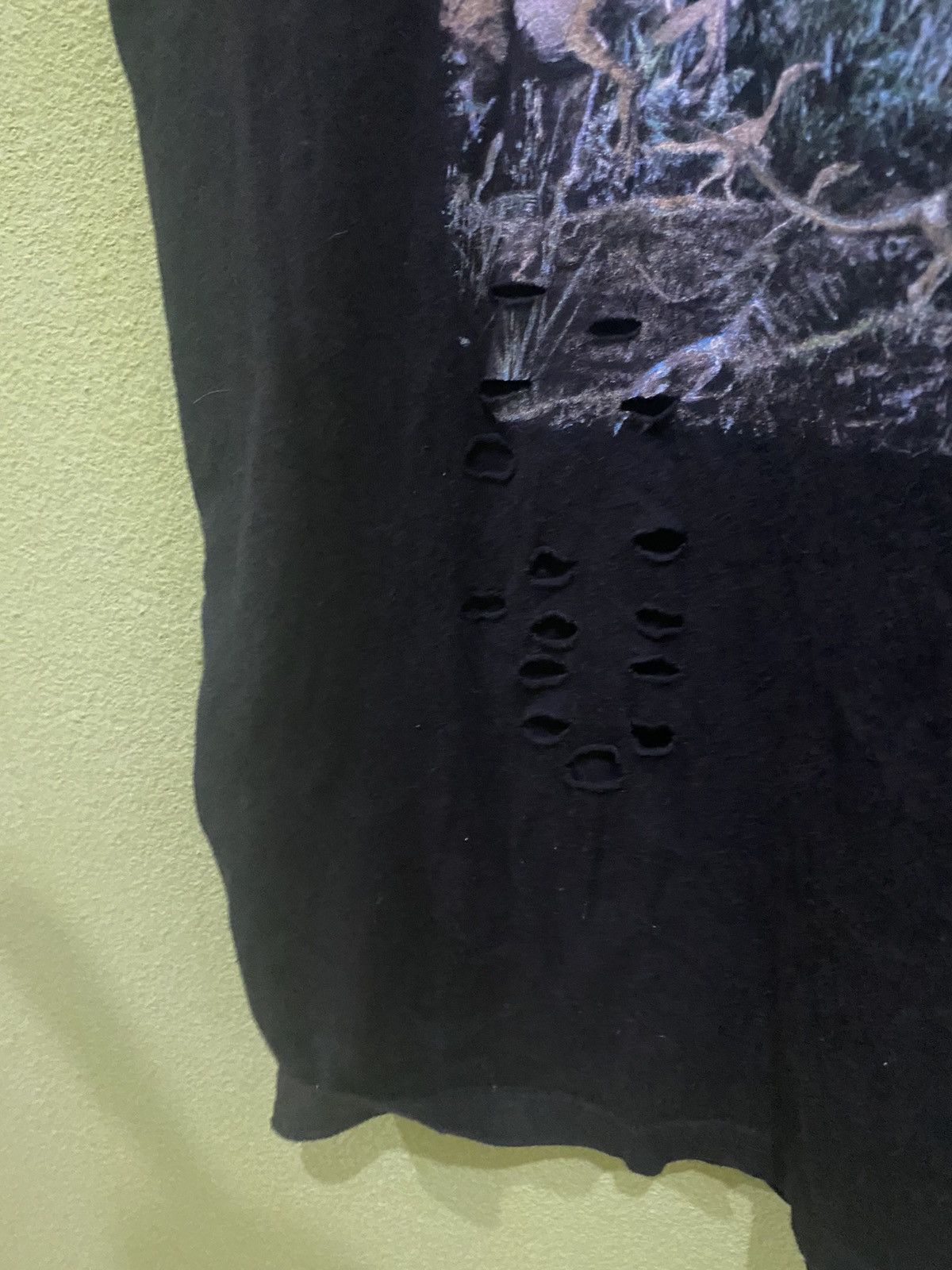 Vintage Hole Design Jurassic Park T-Shirt Size US M / EU 48-50 / 2 - 6 Thumbnail