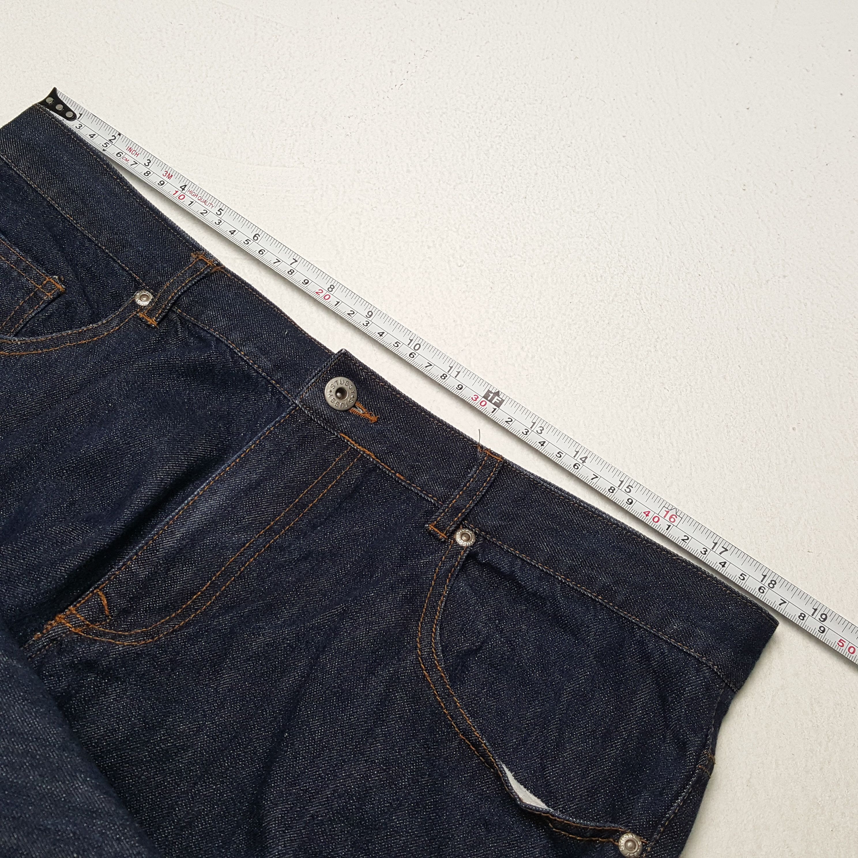 STUSSY Streetwear Skateboard Custom Logo Style Jeans