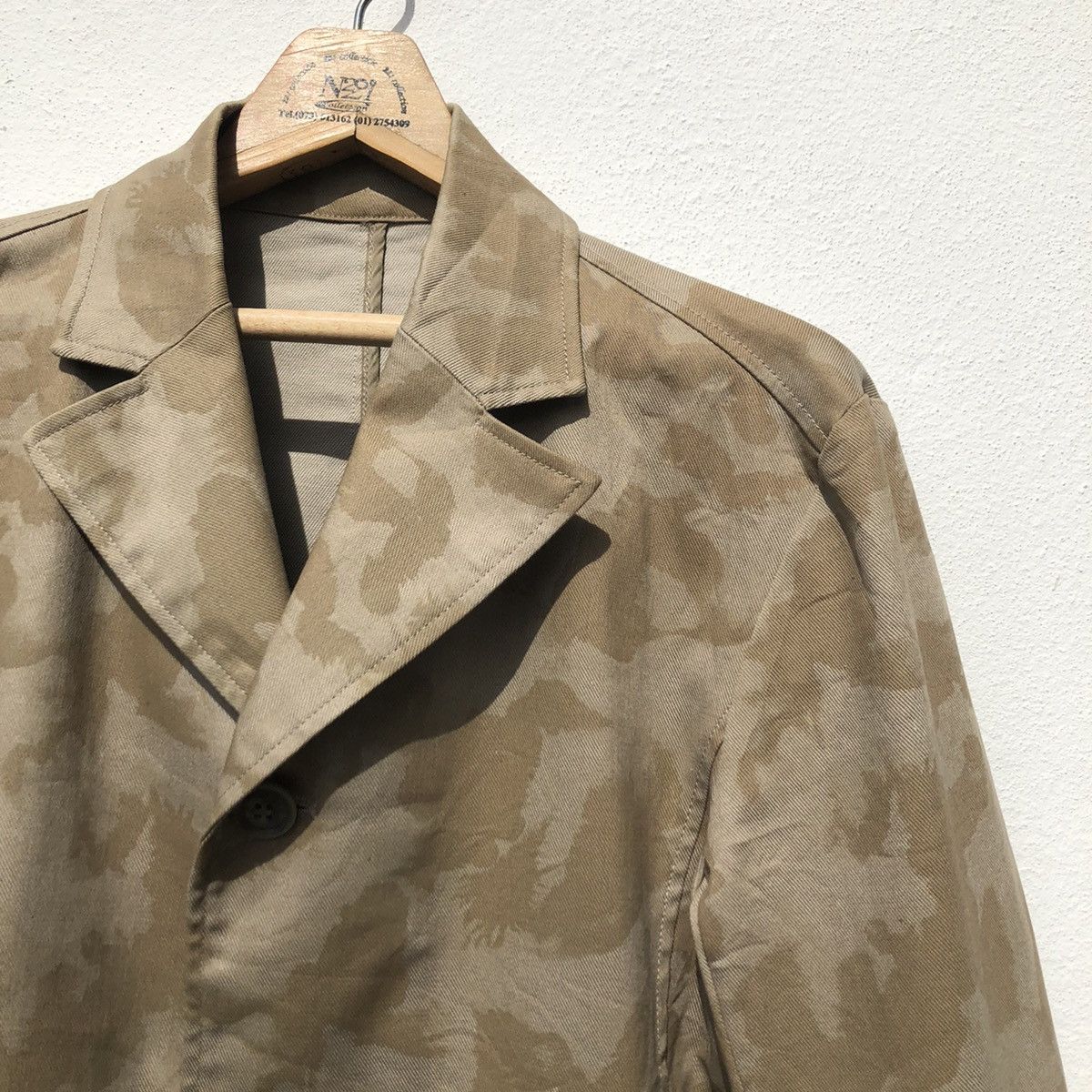 Japanese Brand 💥Rare💥 Japanese Brand by ASM Brown Camo Design Coat Size US M / EU 48-50 / 2 - 5 Thumbnail