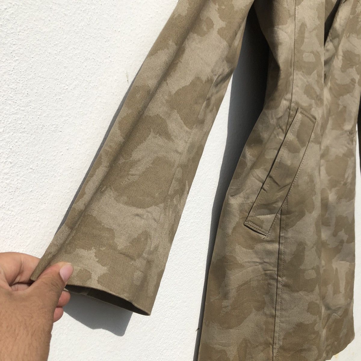 Japanese Brand 💥Rare💥 Japanese Brand by ASM Brown Camo Design Coat Size US M / EU 48-50 / 2 - 7 Thumbnail