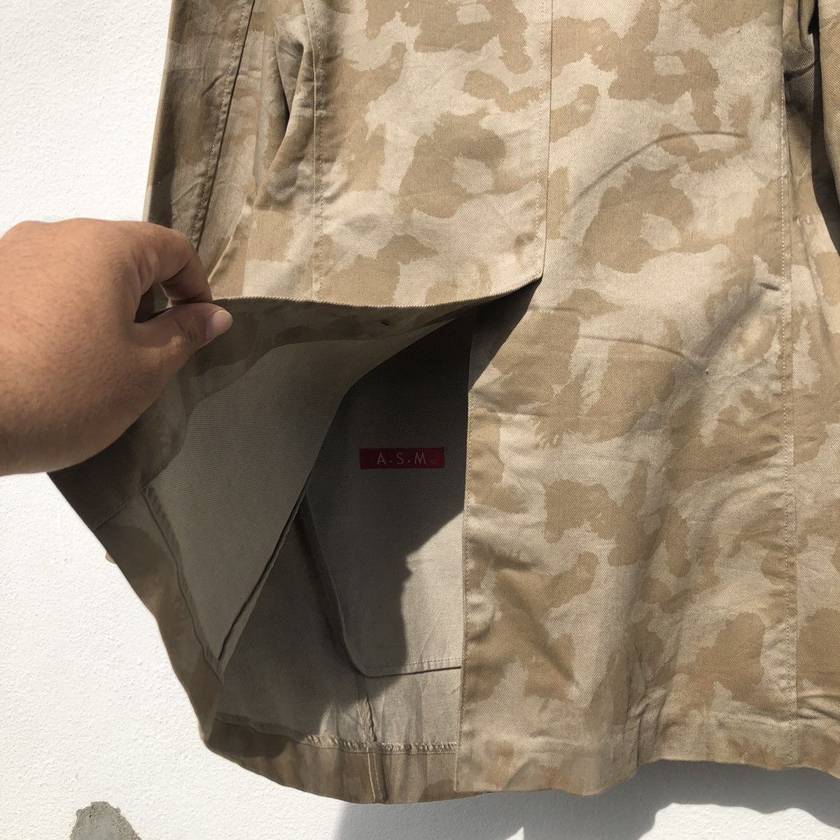 Japanese Brand 💥Rare💥 Japanese Brand by ASM Brown Camo Design Coat Size US M / EU 48-50 / 2 - 9 Thumbnail