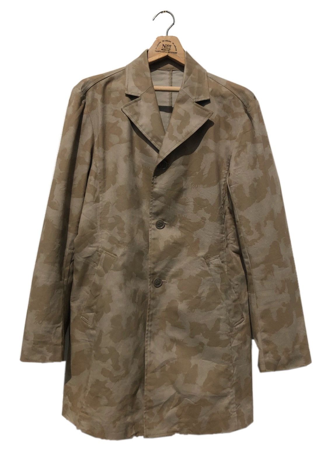 Japanese Brand 💥Rare💥 Japanese Brand by ASM Brown Camo Design Coat Size US M / EU 48-50 / 2 - 1 Thumbnail
