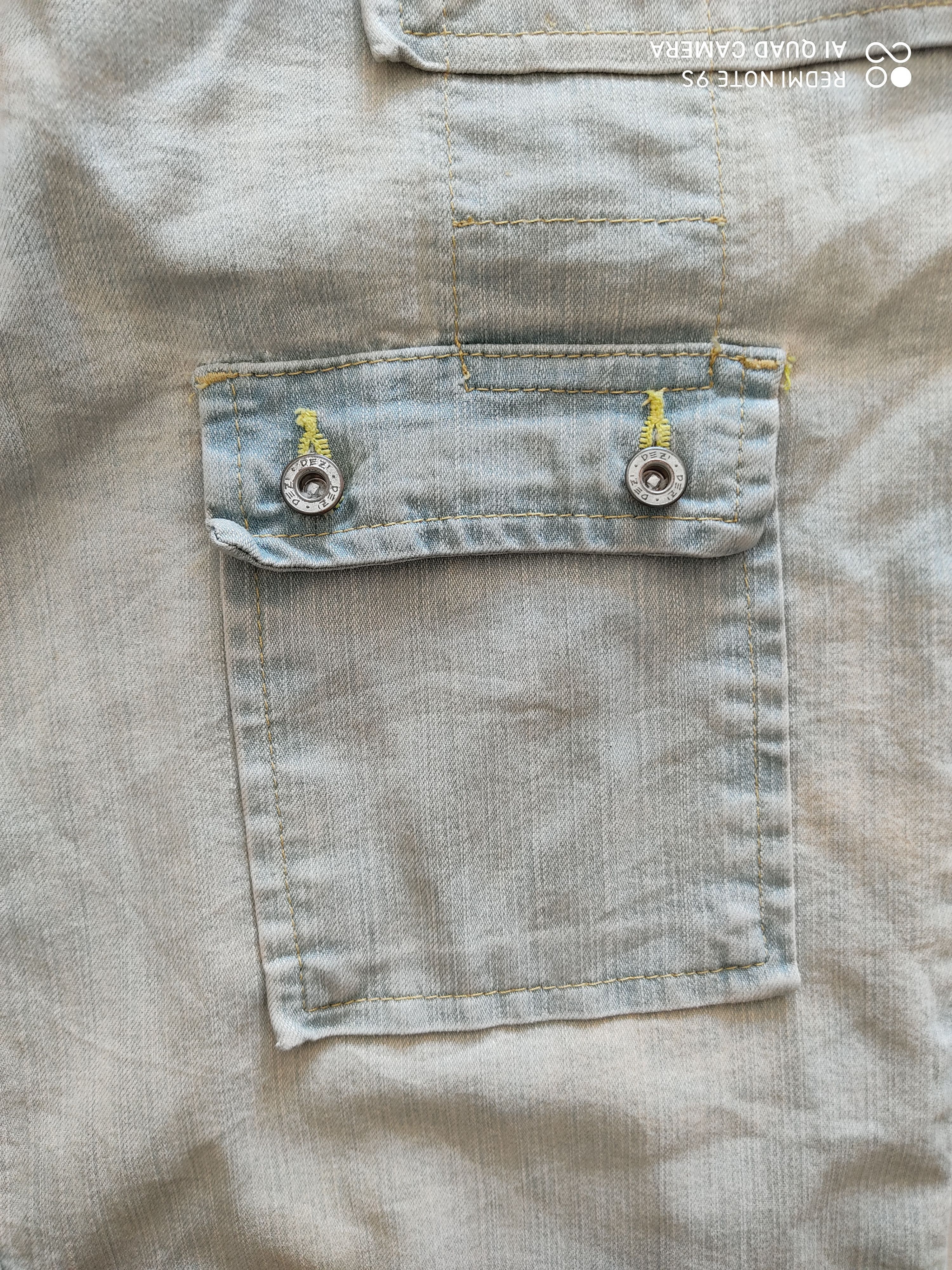 Designer Dez Jeans Multipocket Utility Short Pant Size US 34 / EU 50 - 7 Thumbnail
