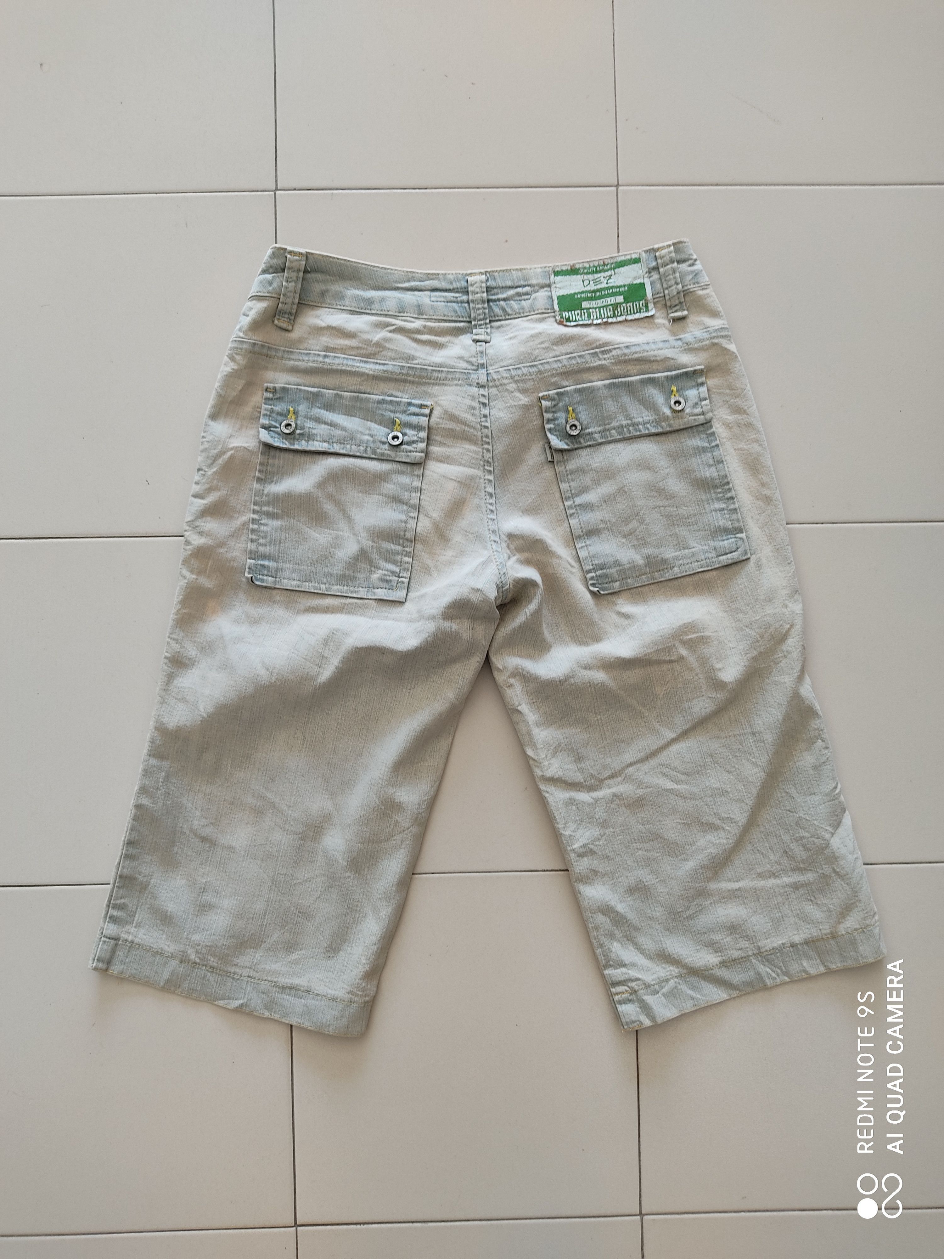 Designer Dez Jeans Multipocket Utility Short Pant Size US 34 / EU 50 - 8 Thumbnail