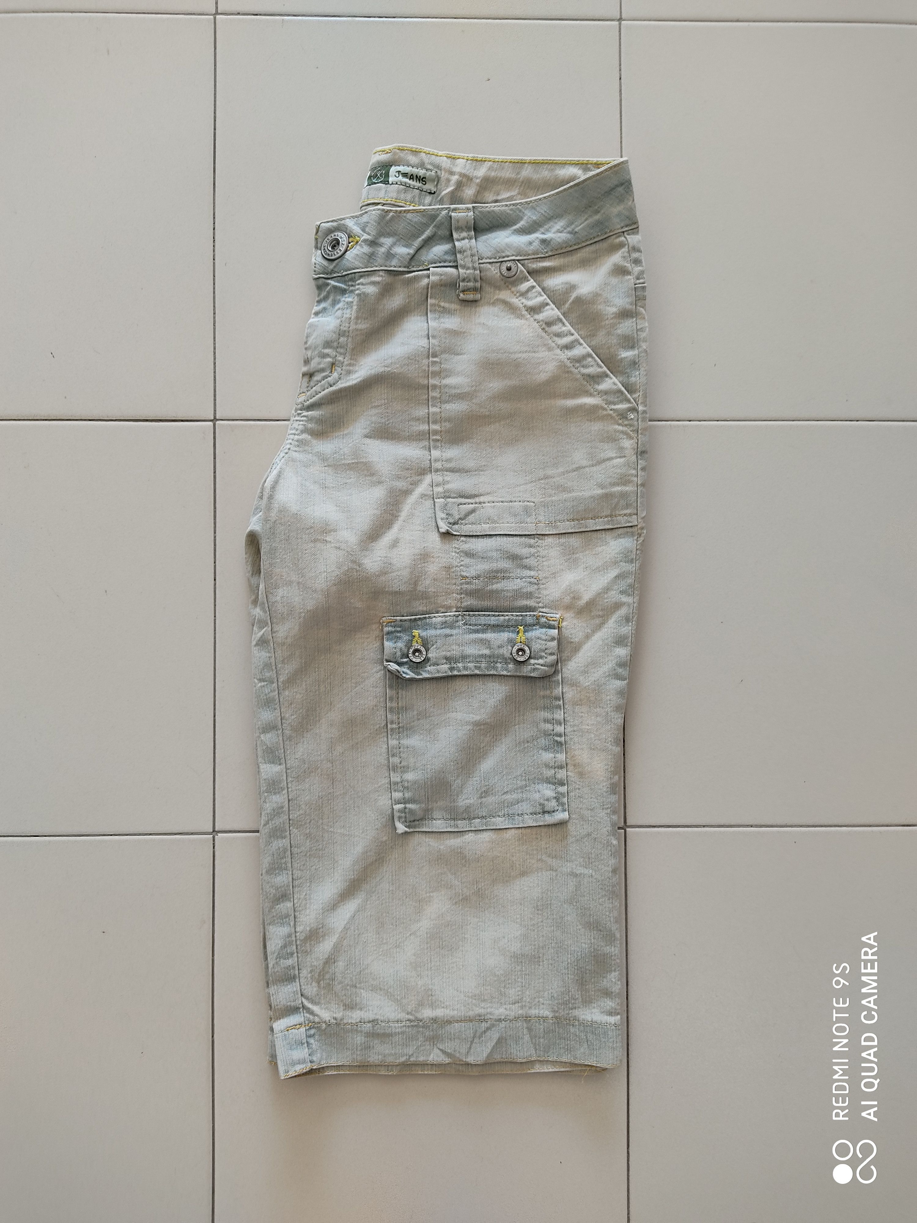 Designer Dez Jeans Multipocket Utility Short Pant Size US 34 / EU 50 - 1 Thumbnail