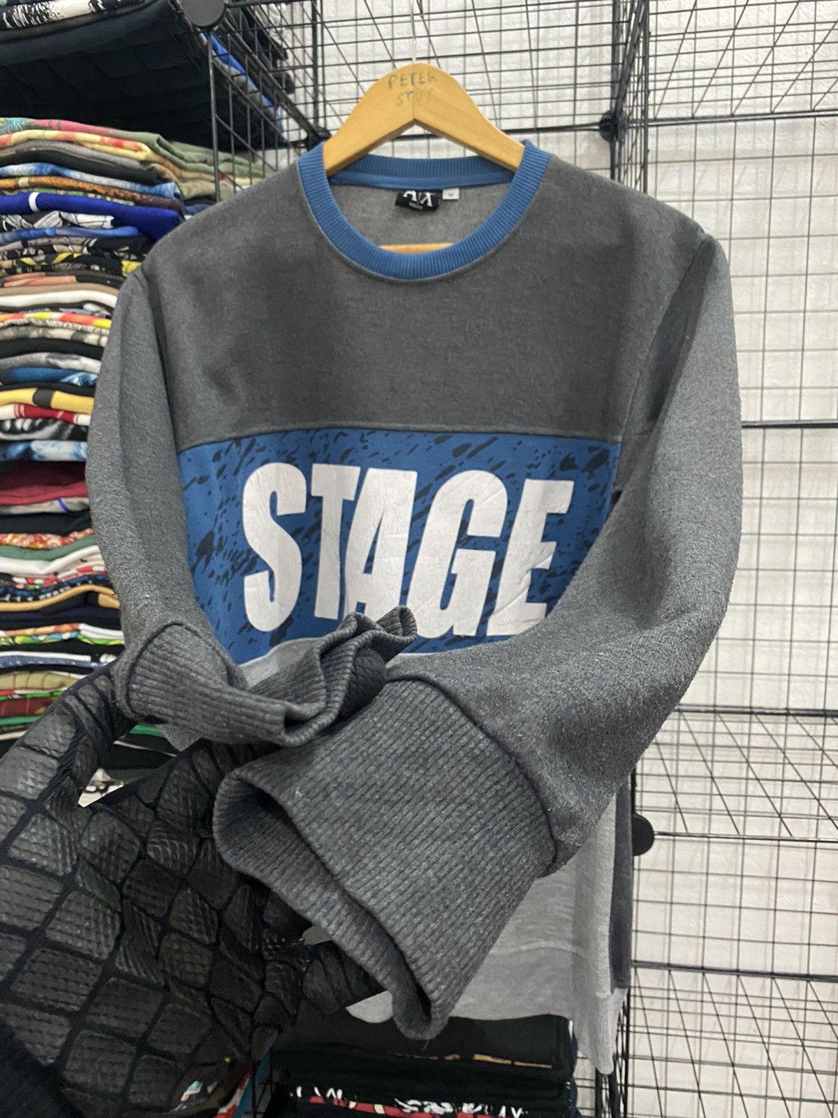Armani Exchange ARMANI EXCHANGE “STAGE” SWEATER Size US M / EU 48-50 / 2 - 3 Thumbnail