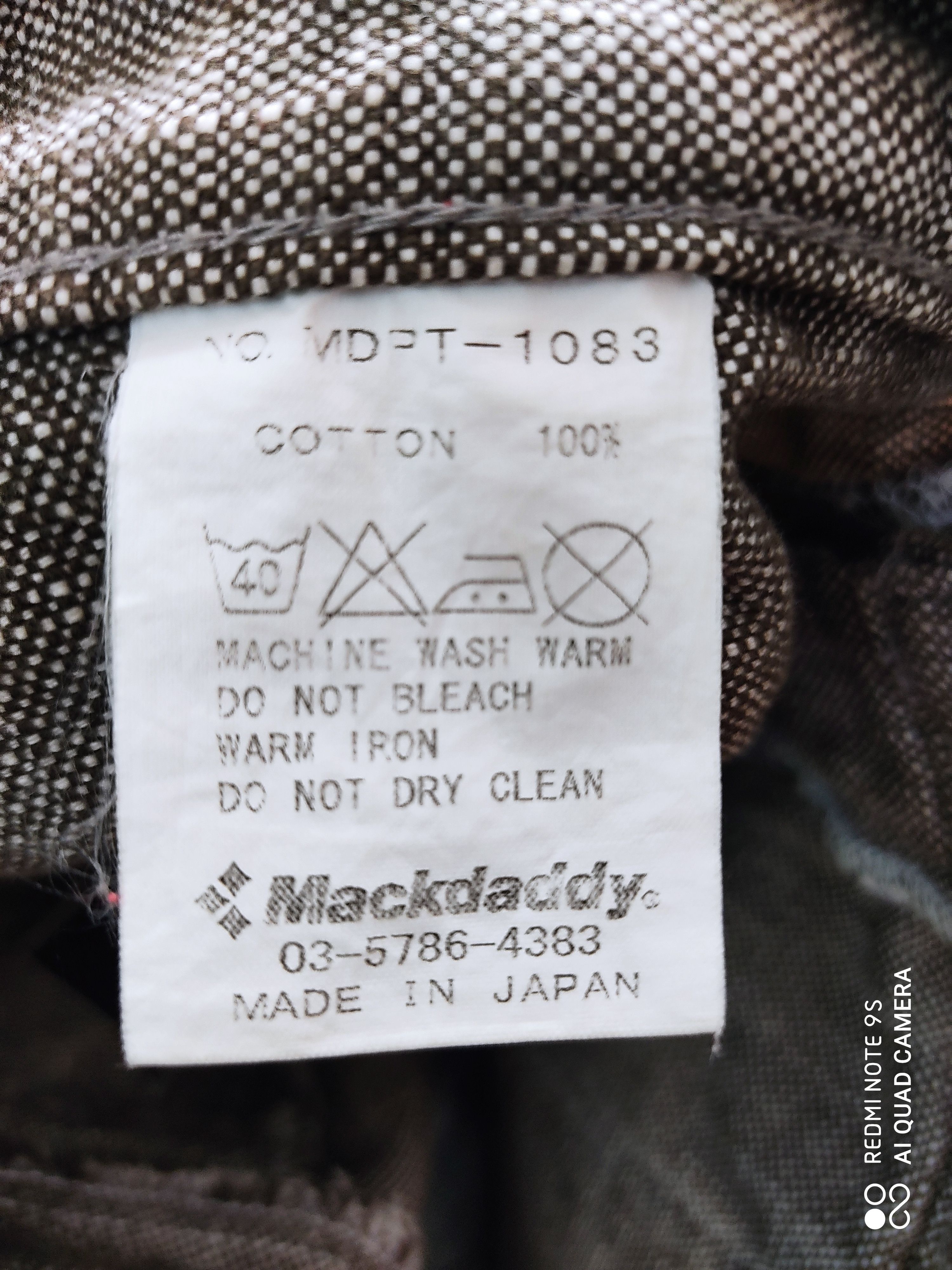 Japanese Brand Mackdaddy Multipocket Utility Cropped Denim Pant Size US 32 / EU 48 - 12 Thumbnail