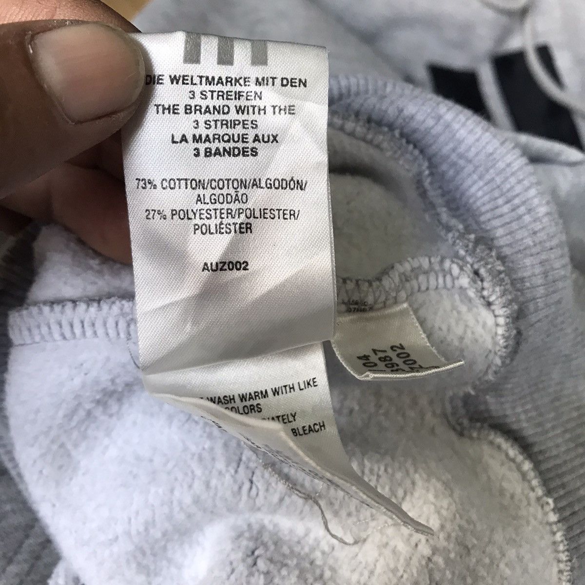 Adidas Adidas Big Logo Hoodie Sweatshirt Size US L / EU 52-54 / 3 - 8 Thumbnail