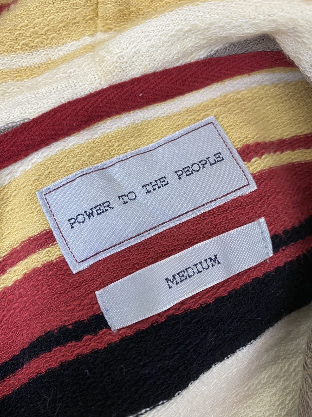 Japanese Brand 🔥Power to The People Hoddie Sweater- Medium Size Size US M / EU 48-50 / 2 - 7 Thumbnail