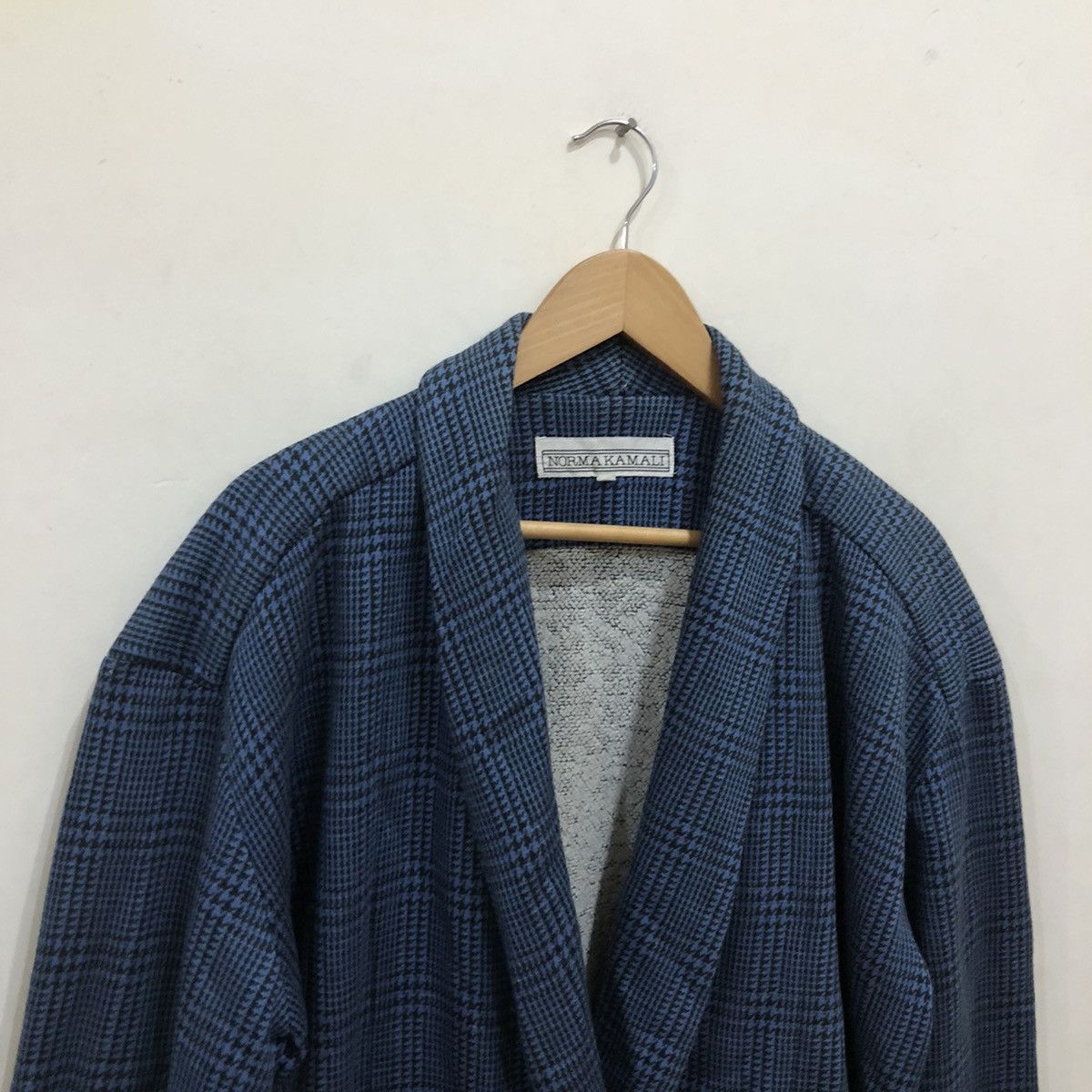 Japanese Brand Norma Kamali Double Breast Tartan Design Size US M / EU 48-50 / 2 - 3 Thumbnail